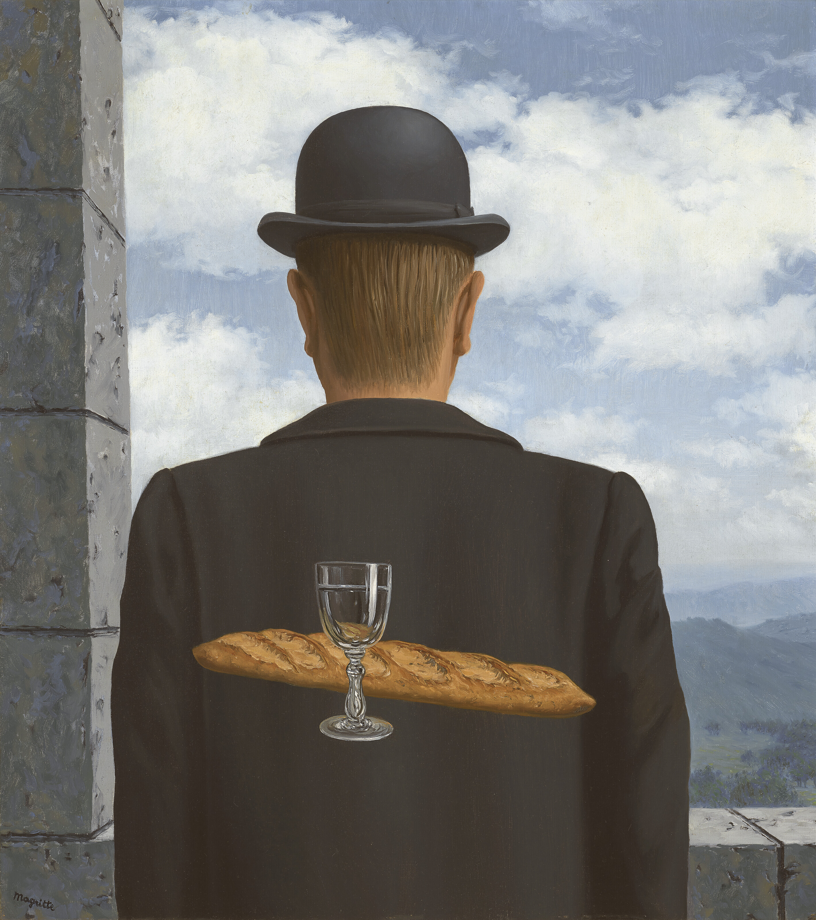 Rene Magritte, L'ami intime, 1958, sold for £33,660,000 on 7 March 2024 at Christie's in London