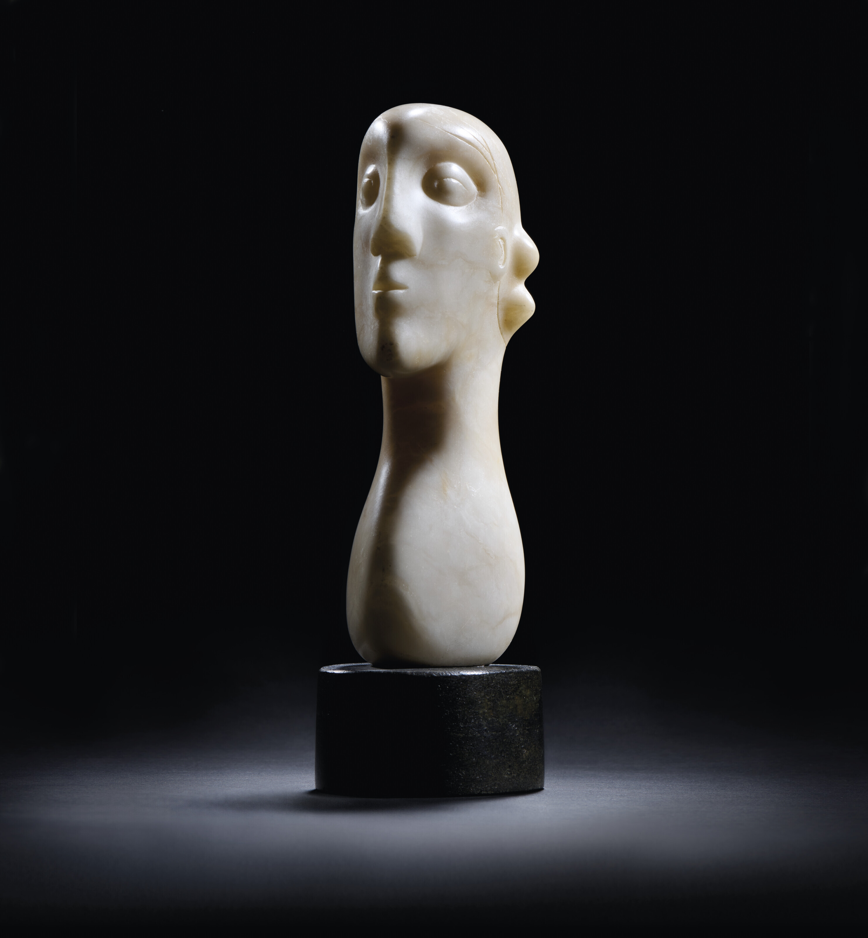 Henry Moore, Head, circa 1930, offered in the Modern British and Irish Art Evening Sale on 20 March 2024 at Christie's in London