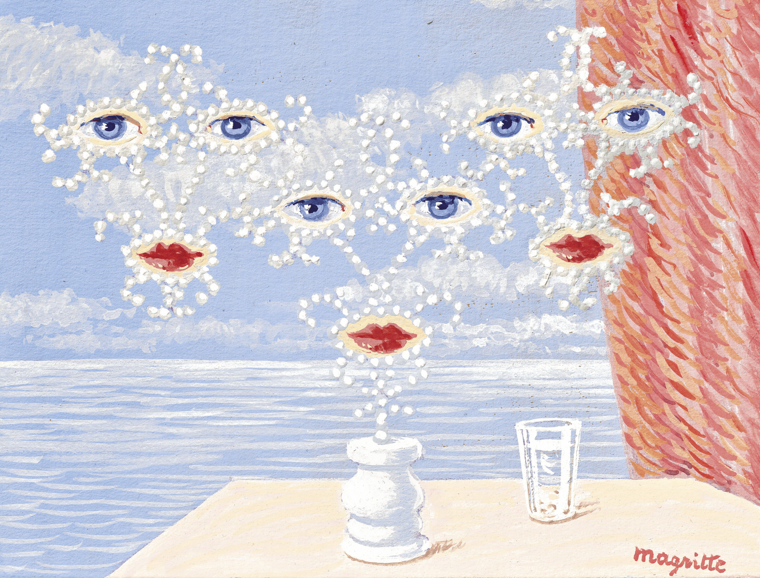 Magritte Ealaíne Osréalachas Discovery And Material Study Of The