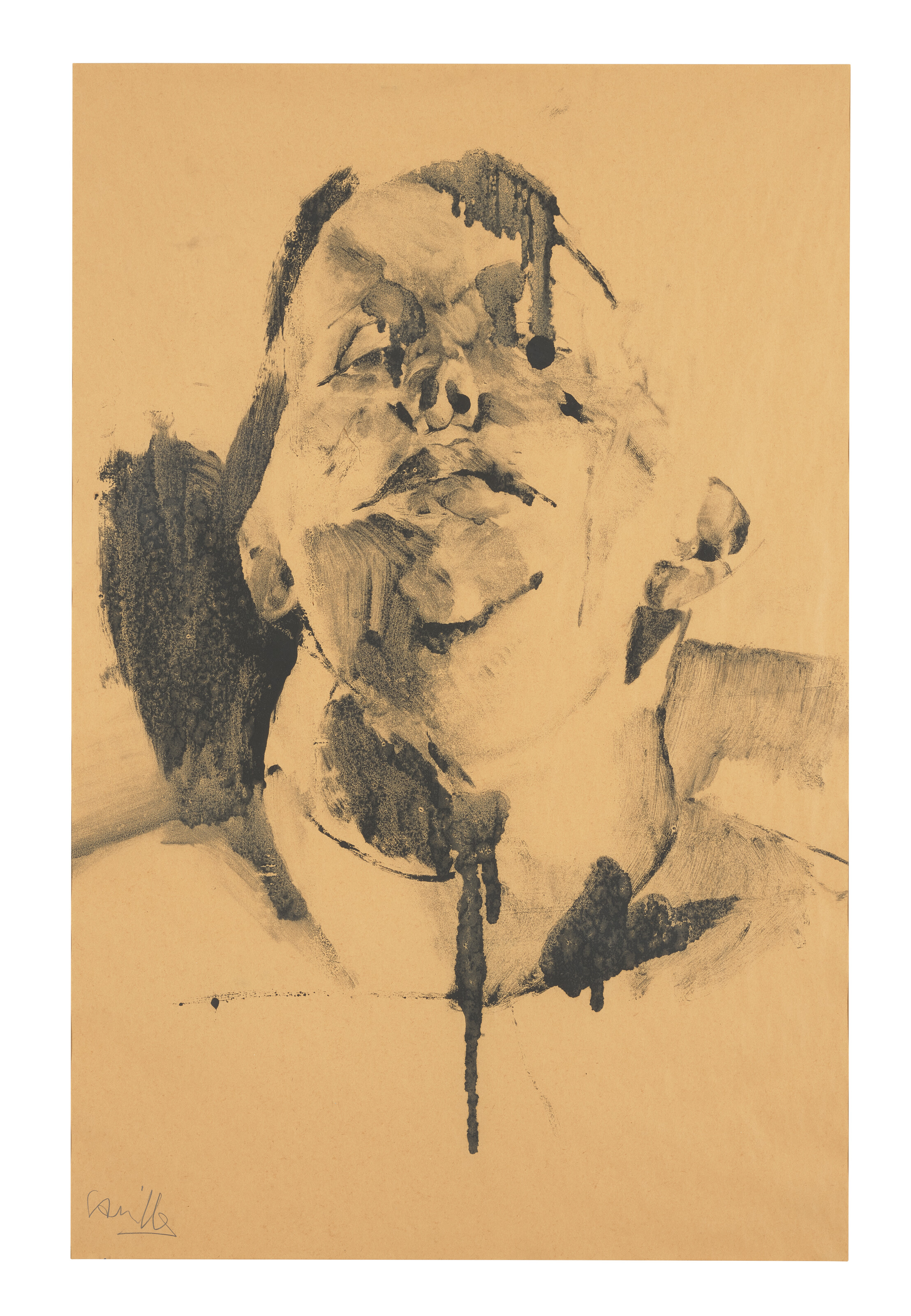 Jenny Saville, Untitled, circa 1990-92, offered in the Post-War and Contemporary Art Day Sale on 10 October 2024 at Christie's in London