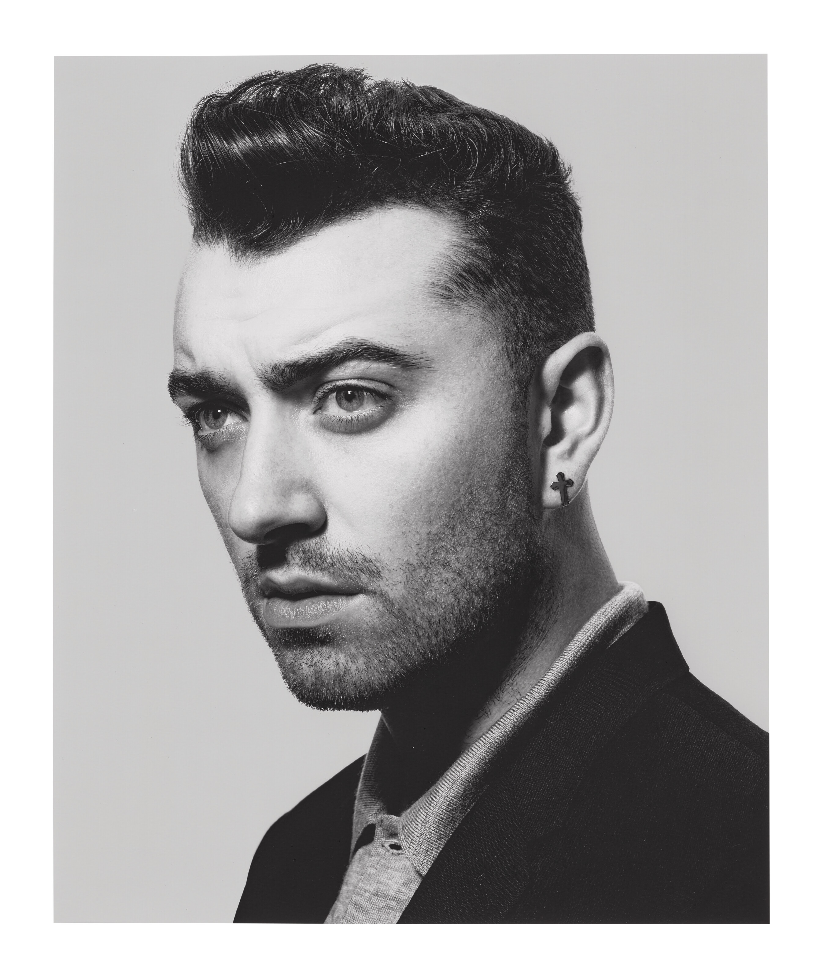 Rankin, Sam Smith: Spectre Writing's On The Wall, 2015, offered in Post-War and Contemporary Art Online until 15 October 2024 at Christie's Online