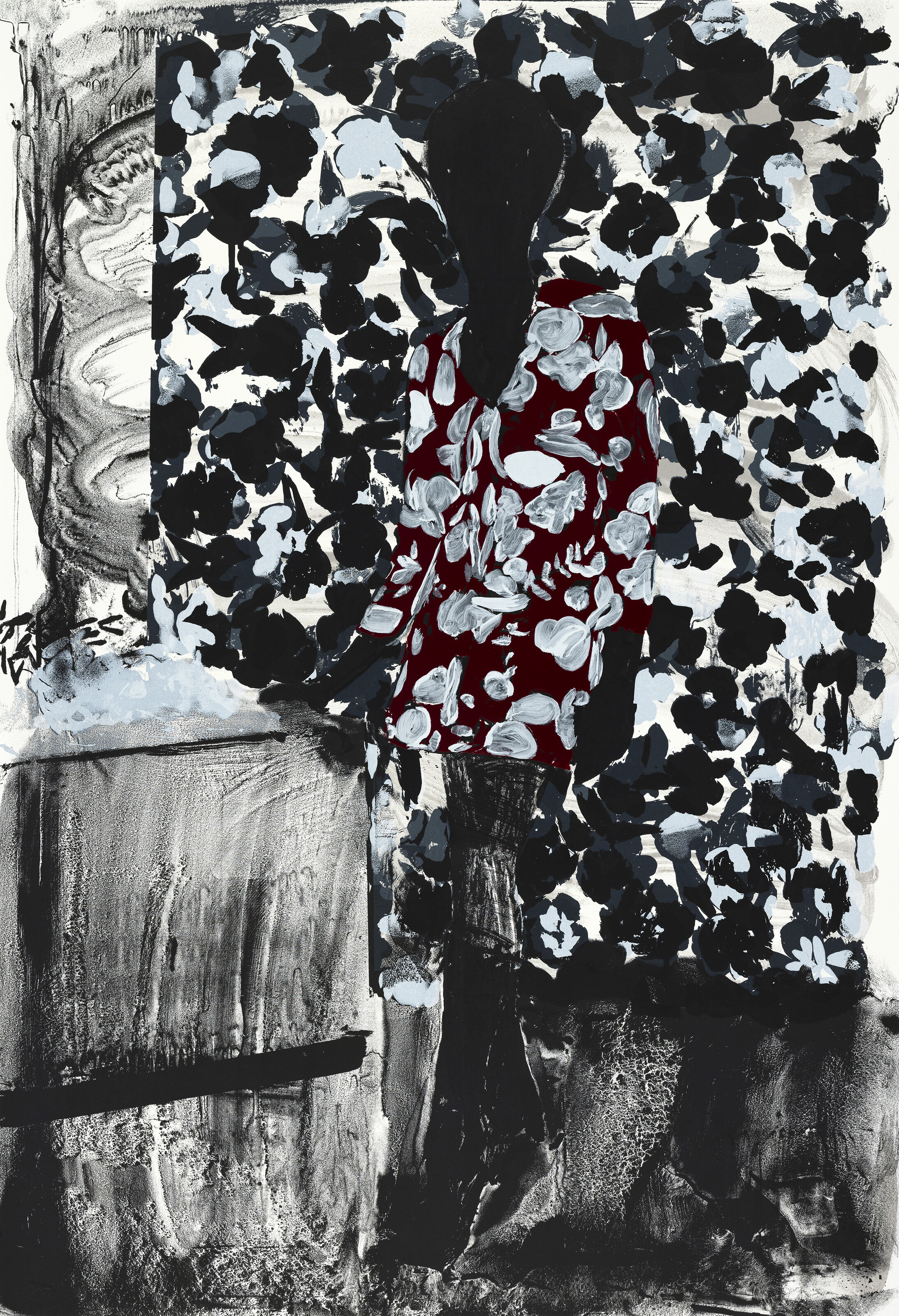Catalog image of Mrs. S. Keita (Black and Red) (from the “Keita” series)