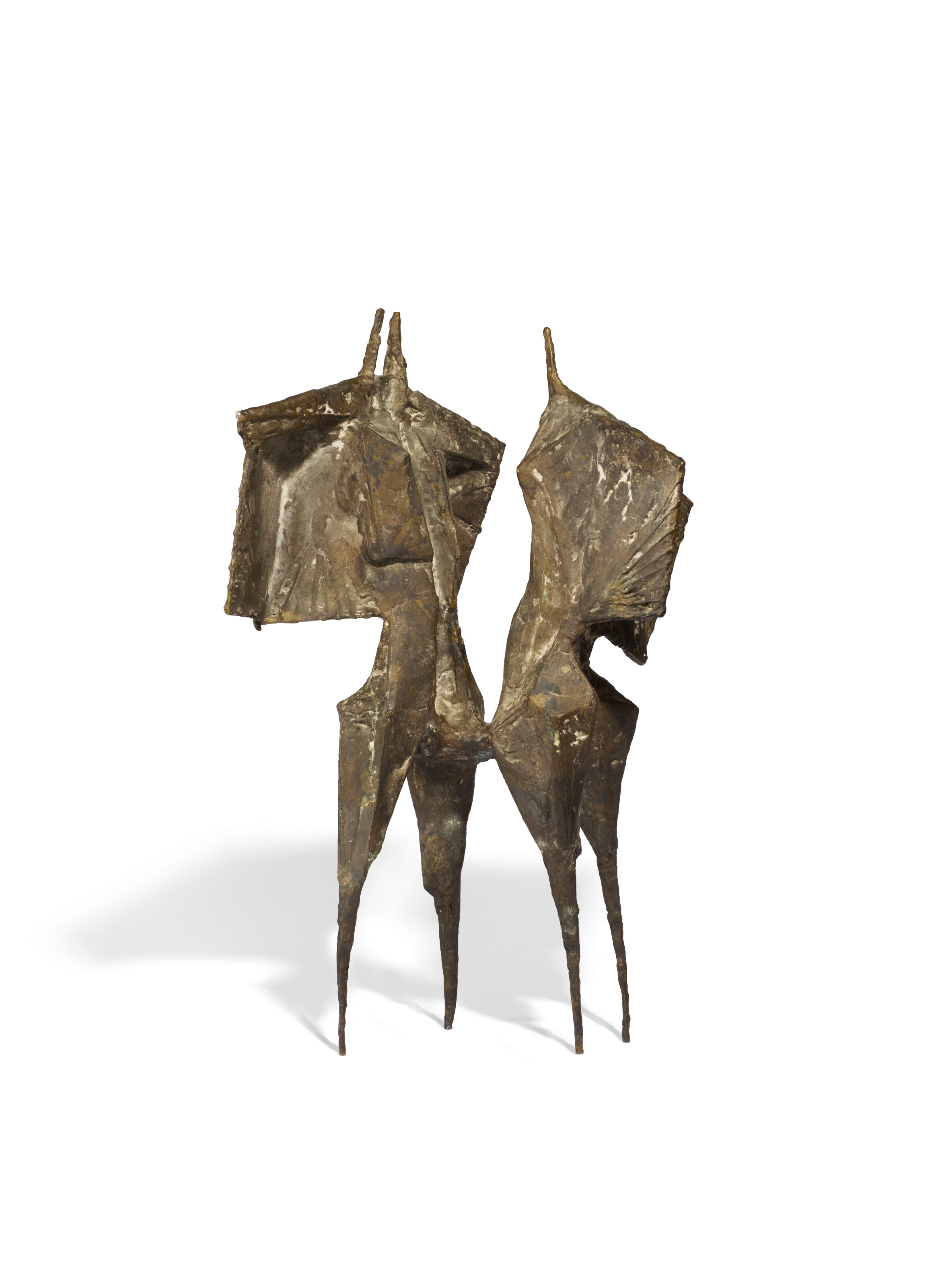 Lynn Chadwick, Winged Figures, conceived in 1955, Offered in the Modern British and Irish Art Day Sale on 17 October 2024 at Christie's in London