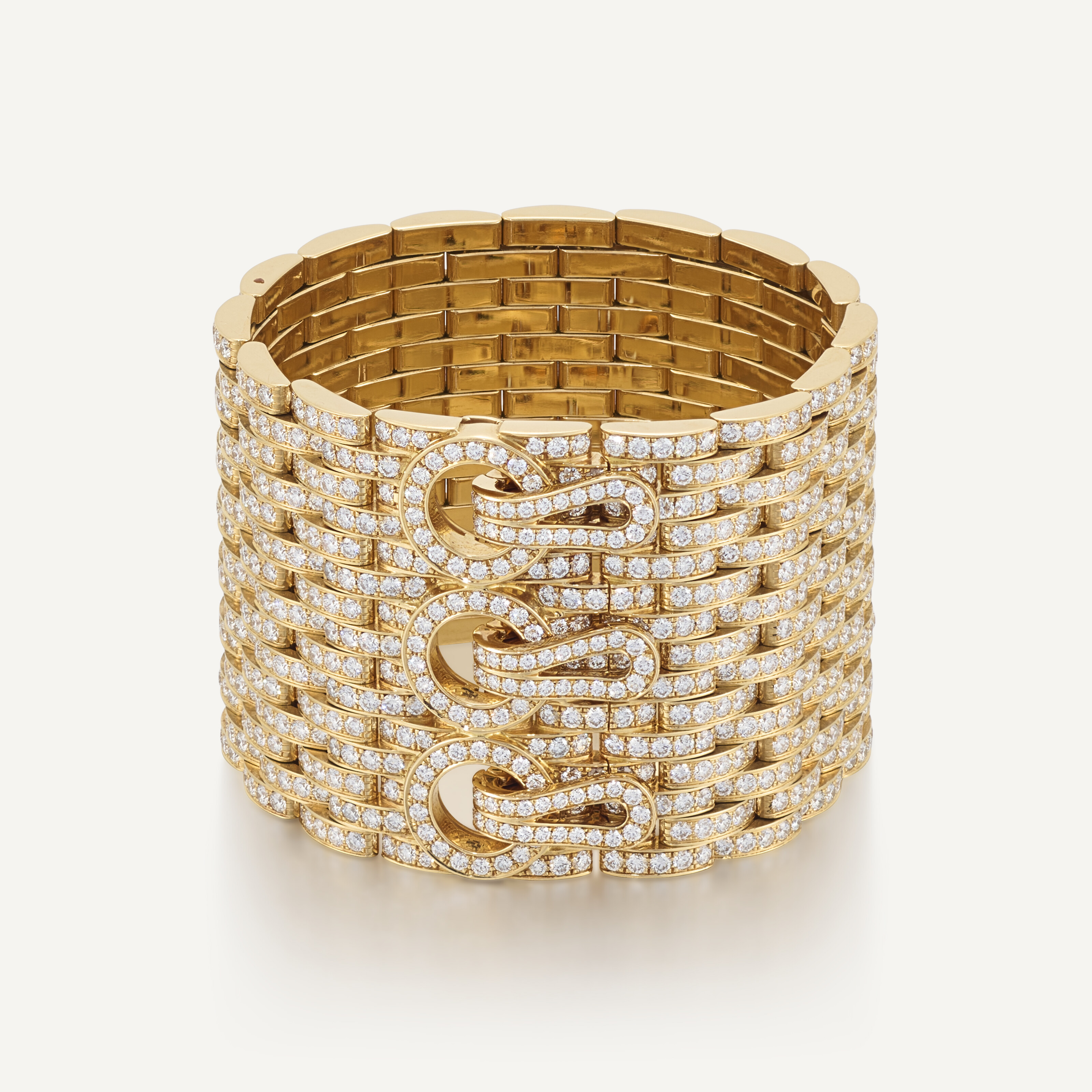 CARTIER DIAMOND 'AGRAFE' BRACELET, | Christie’s
