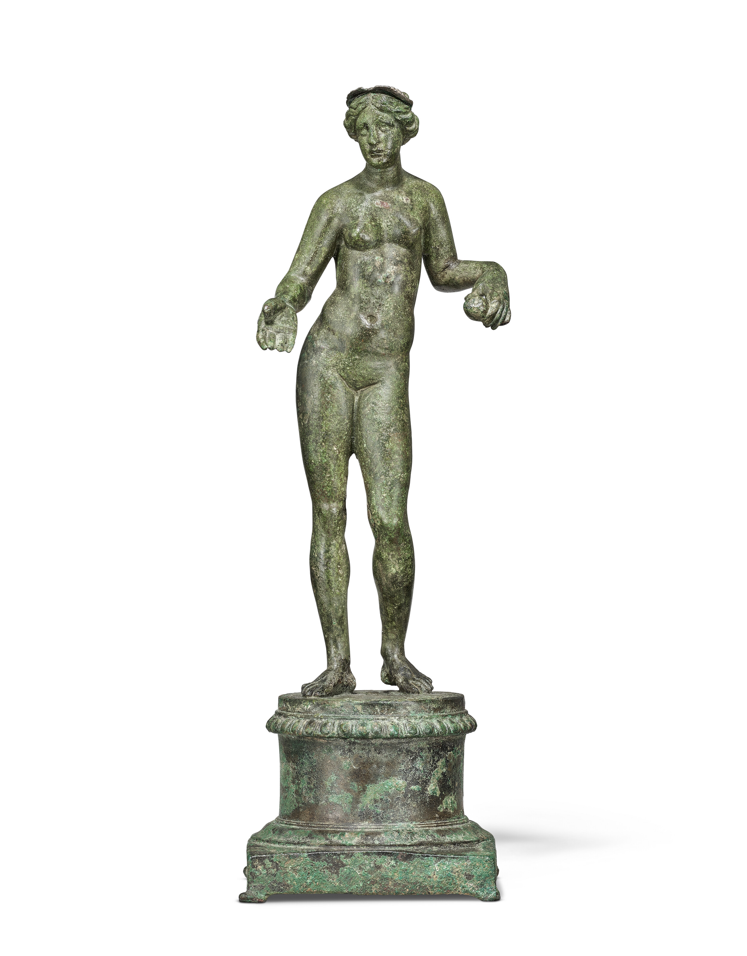 A ROMAN BRONZE AND SILVER VENUS, CIRCA 1ST CENTURY A.D. | Christie's