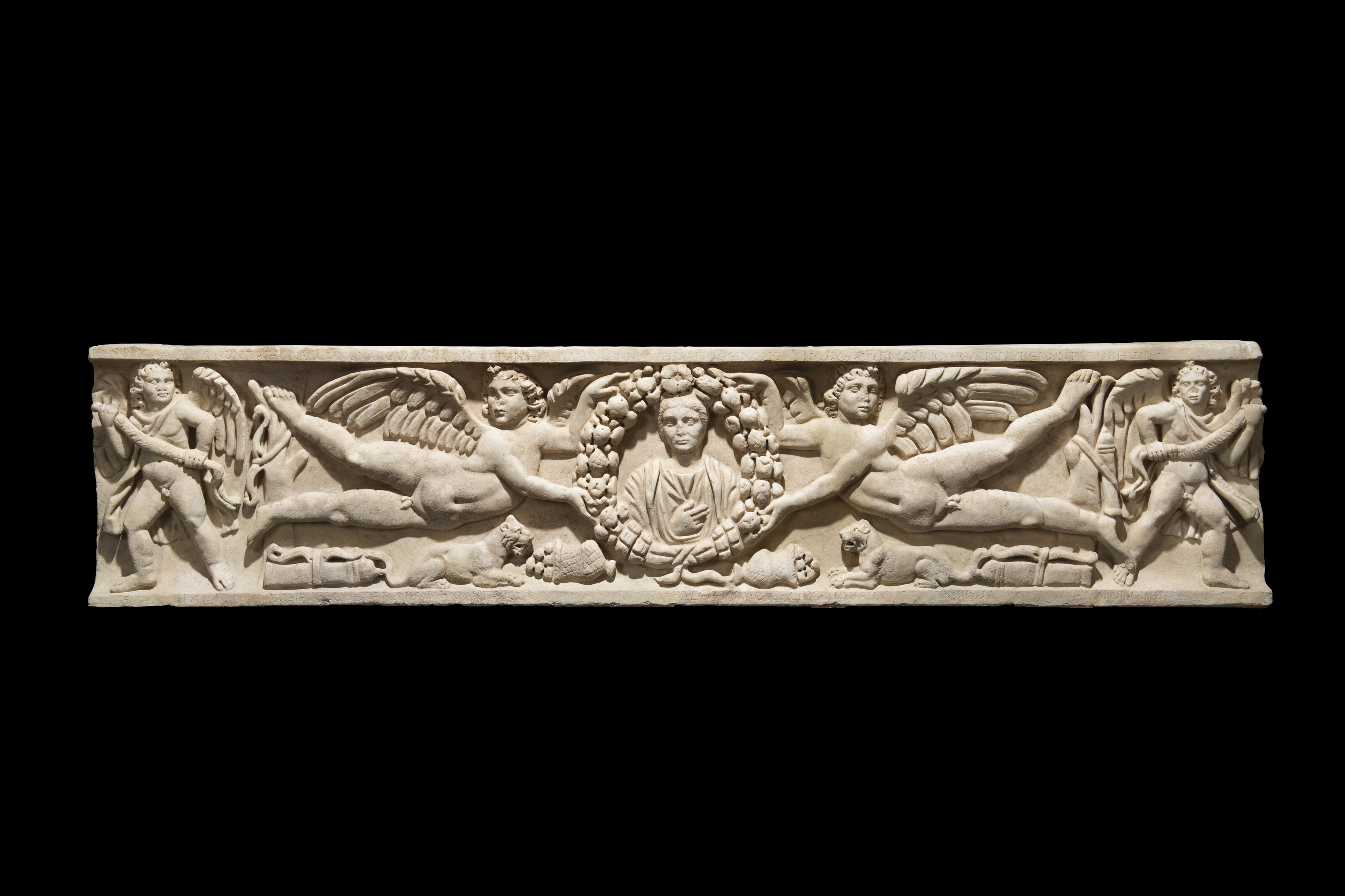 A Roman marble sarcophagus for Semne, circa late 3rd-early 4th century AD, offered in Antiquities from The Mougins Museum of Classical Art on 4 December 2024 at Christie's in London