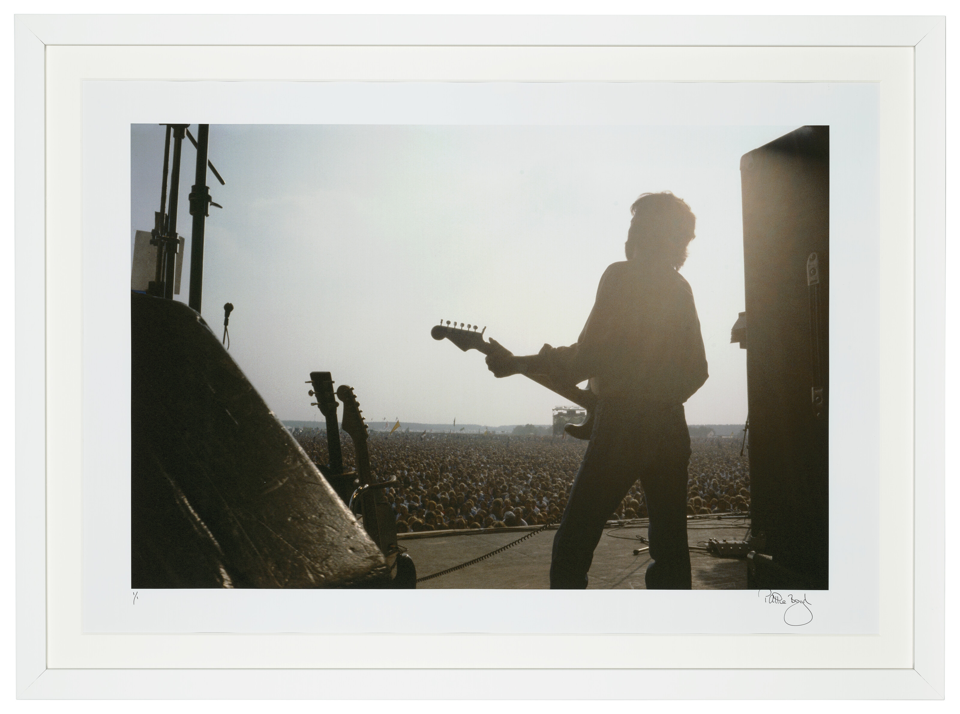 Eric Clapton, Blackbushe Aerodrome, 1978, Pattie Boyd (b. 1944