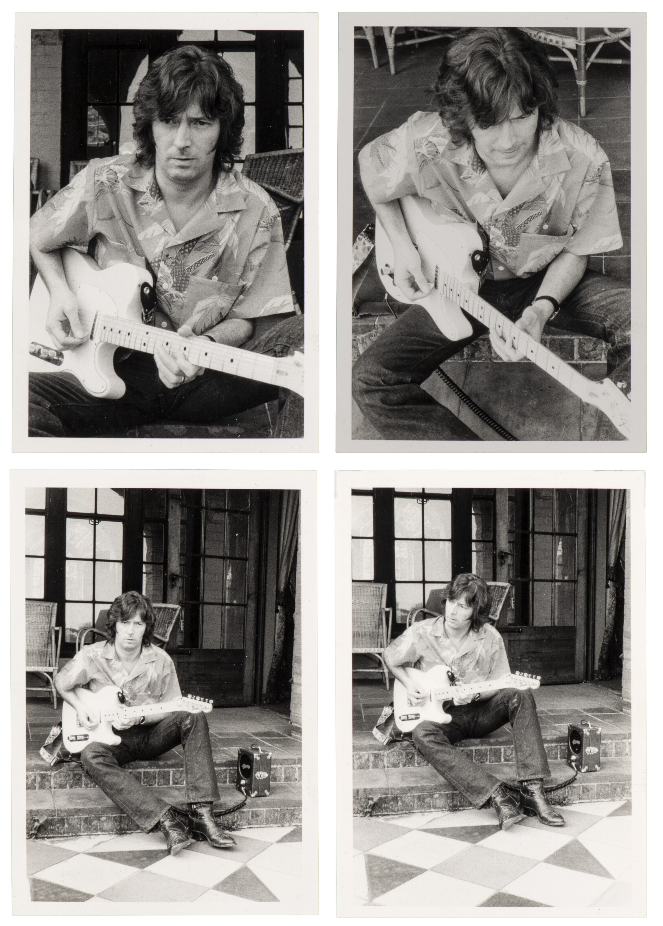 Eric Clapton, Four vintage photographs, 1979 | Christie's