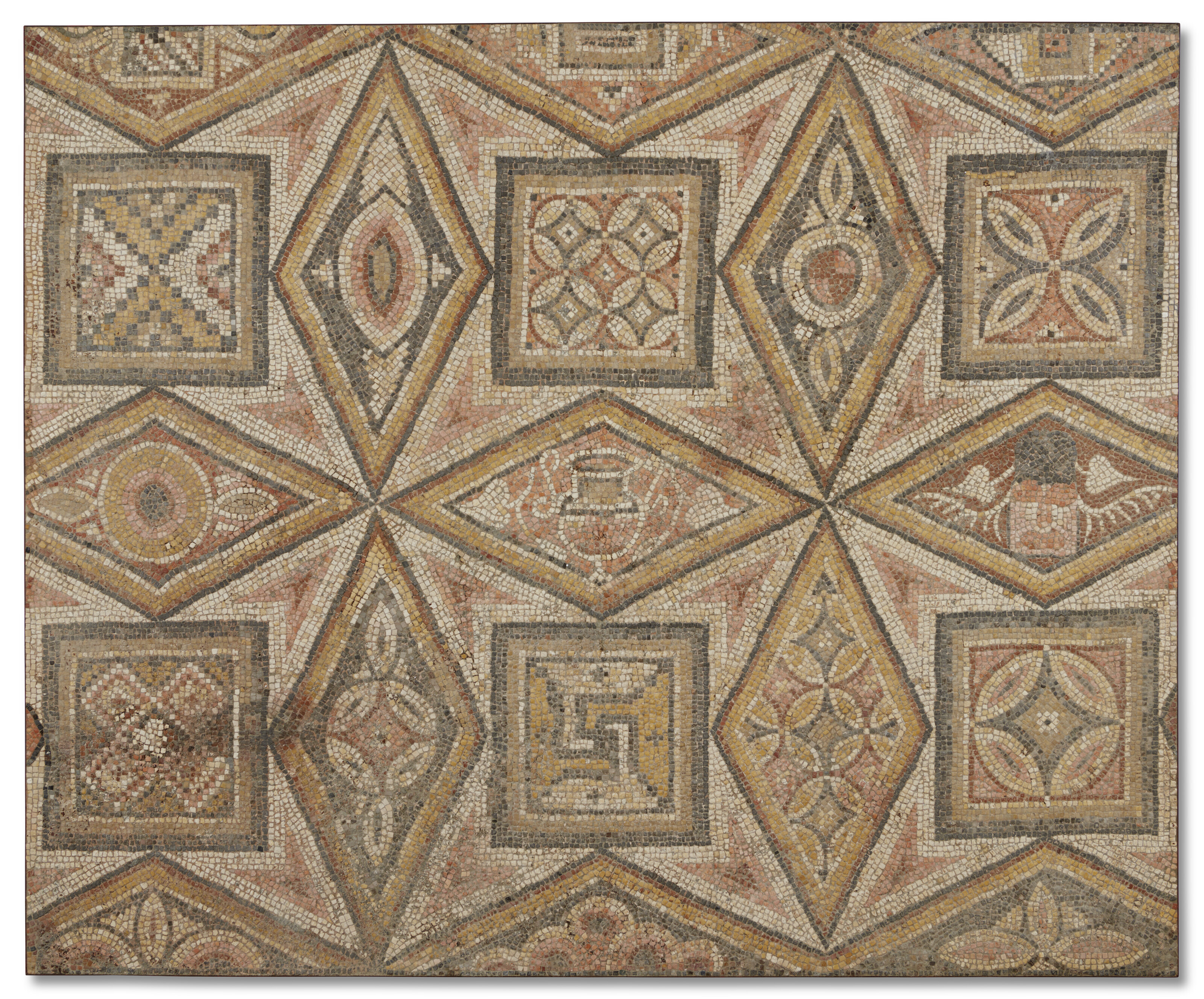 A Roman marble mosaic panel, circa 4th century A.D., offered in Philip Hewat-Jaboor: An Eye for the Magnificent on 8 February 2024 at Christie's in London