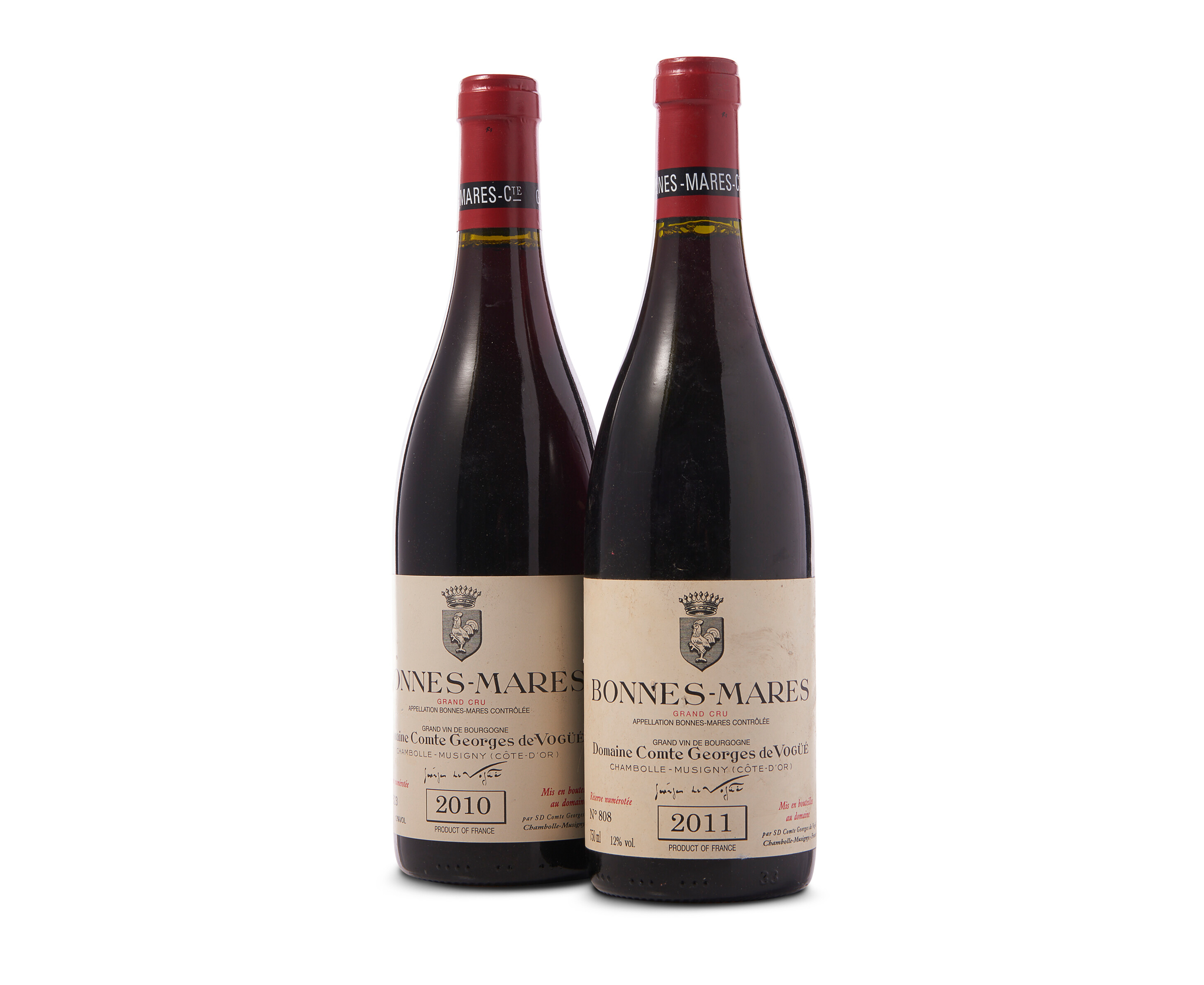 Mixed Vogüé Chambolle-Musigny Premier Cru 2012-2013, Domaine Comte