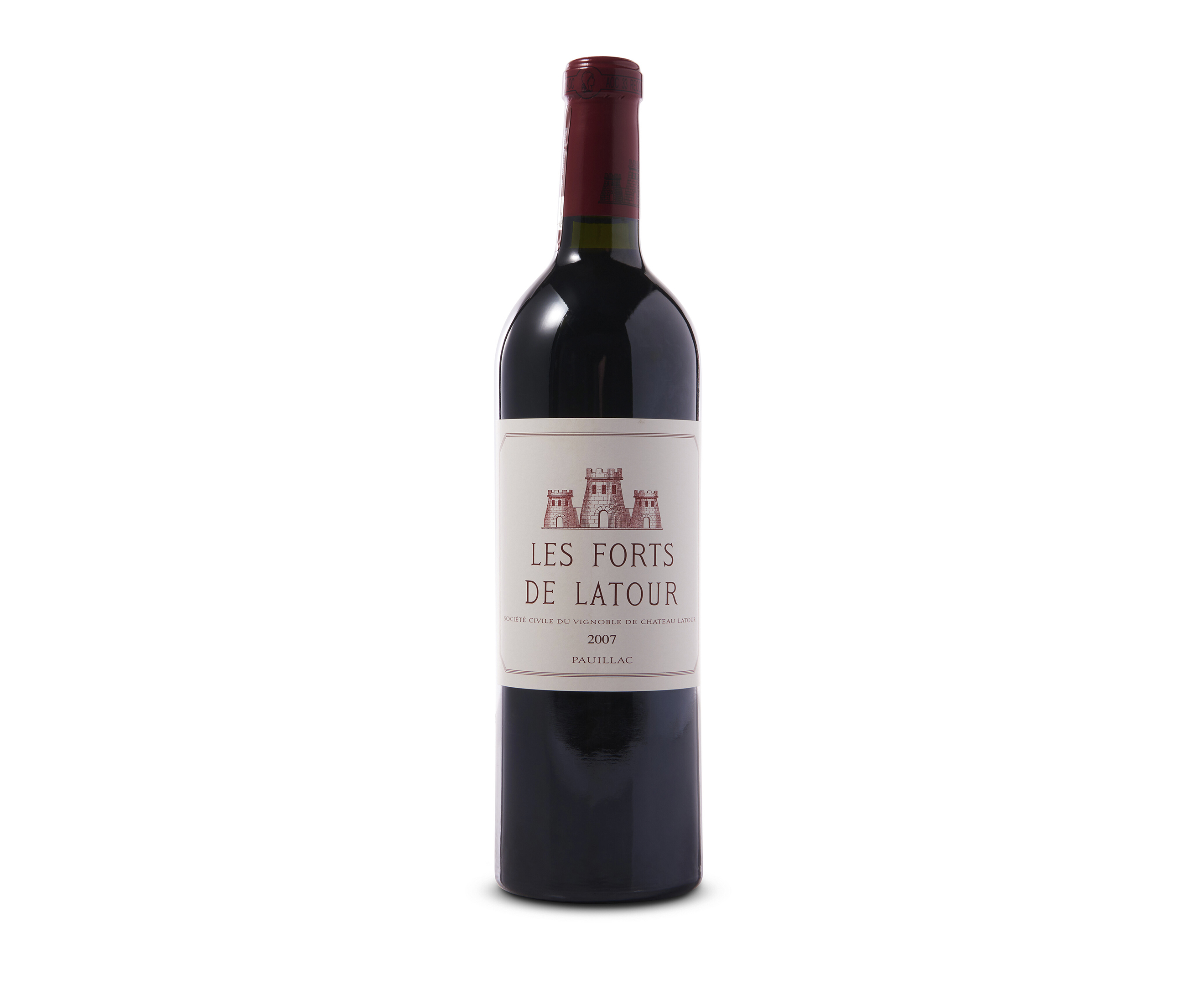 Les Forts de Latour, Pauillac 2007, In original wooden case with