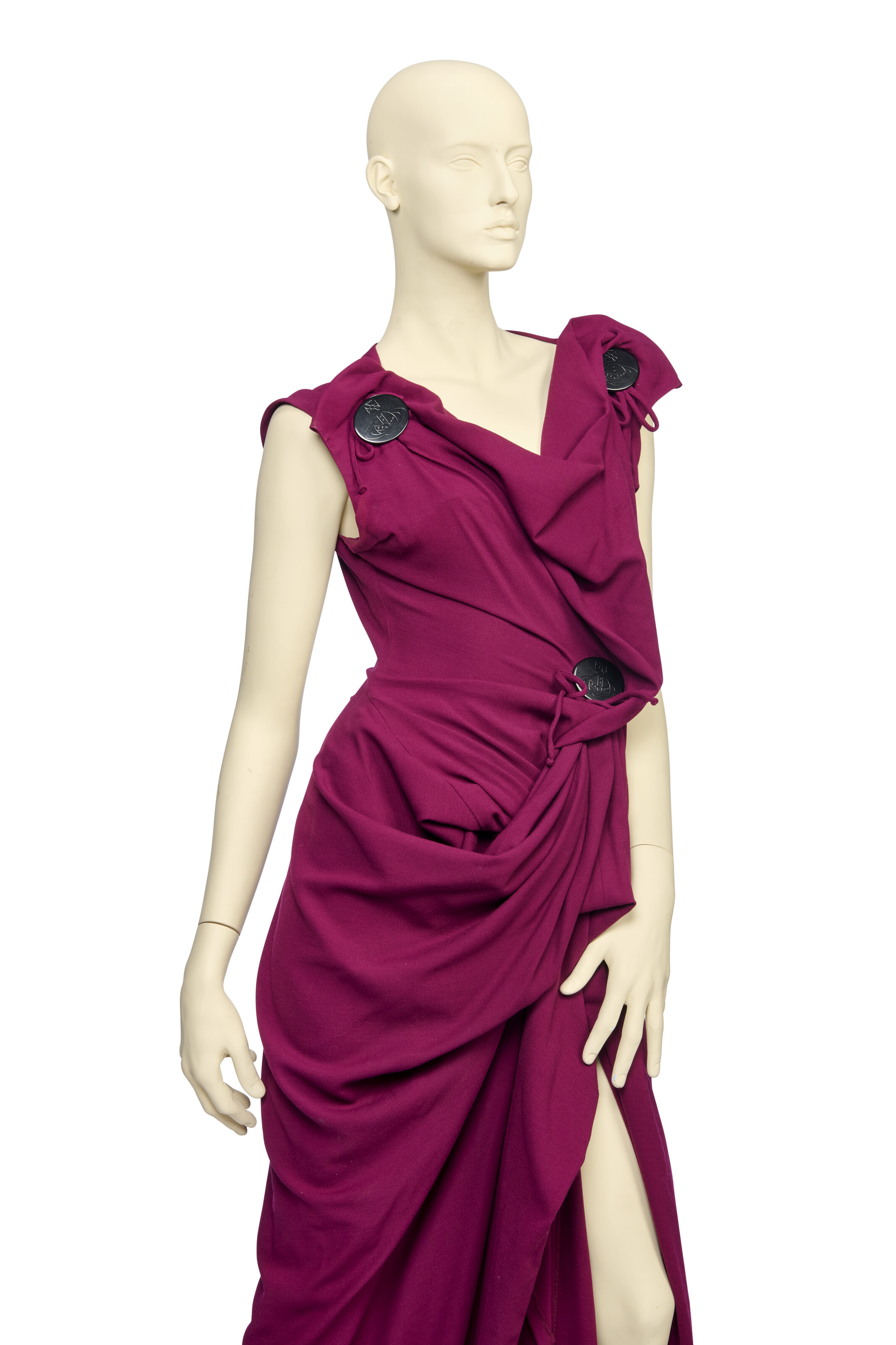 Vivienne Westwood ドレス　ピンクとグリーン ピンク系 Vivienne Westwood(ヴィヴィアンウエストウッド) ワンピース