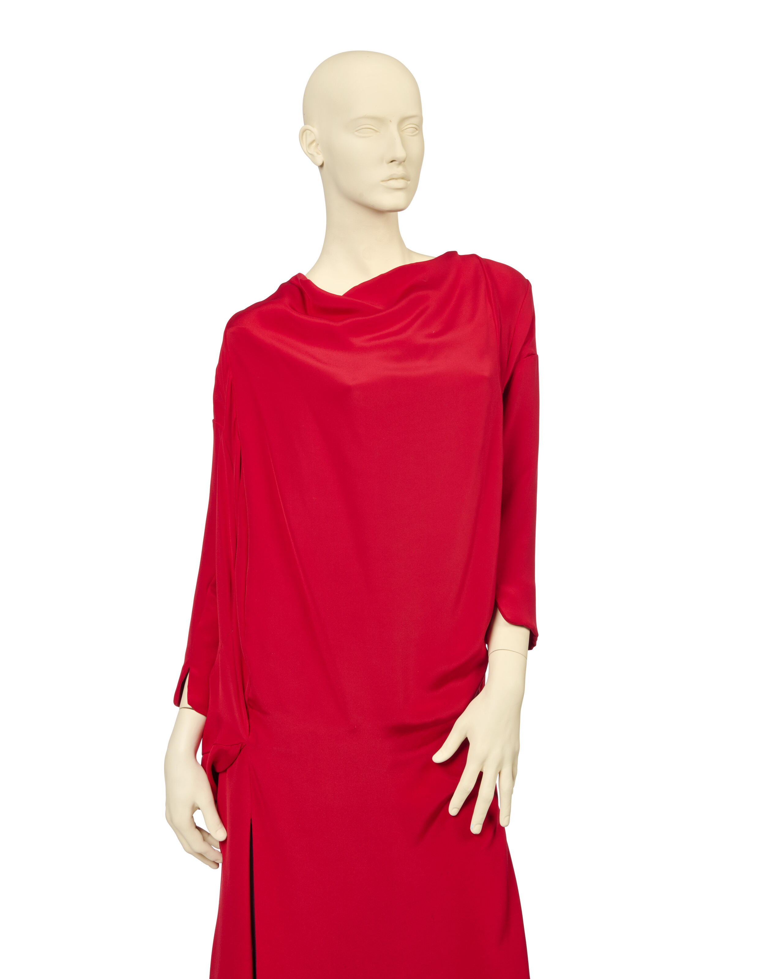 silk tie dye dress Silk Wrap Slip Maxi Dress