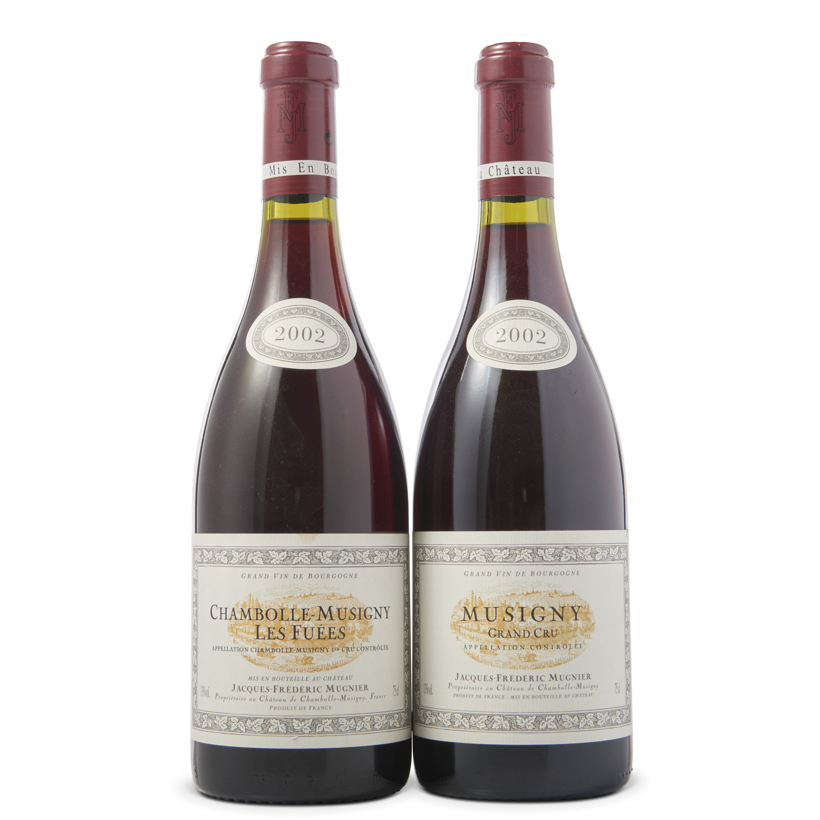 Mixed Mugnier, Musigny and Chambolle Fuees 2002, Jacques-Frederic 