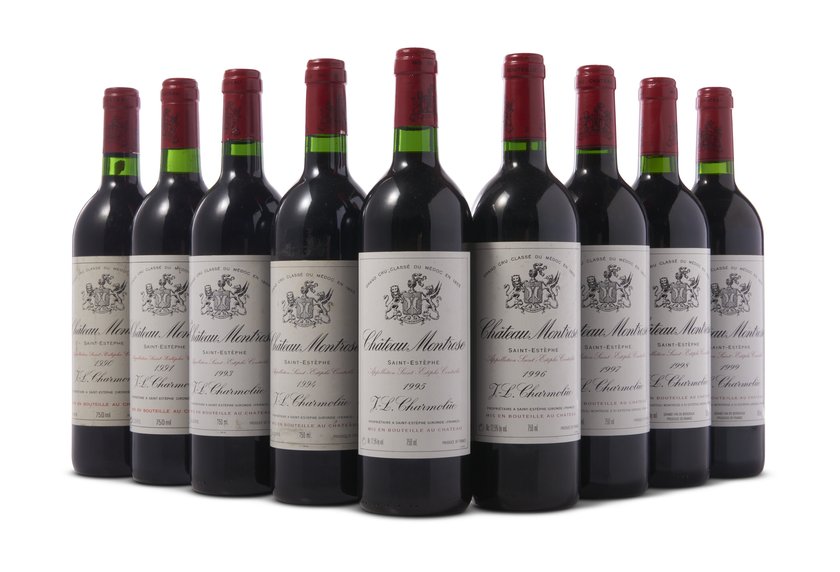 Mixed Margaux Magnums 1982-1990, Château Margaux Premier Cru