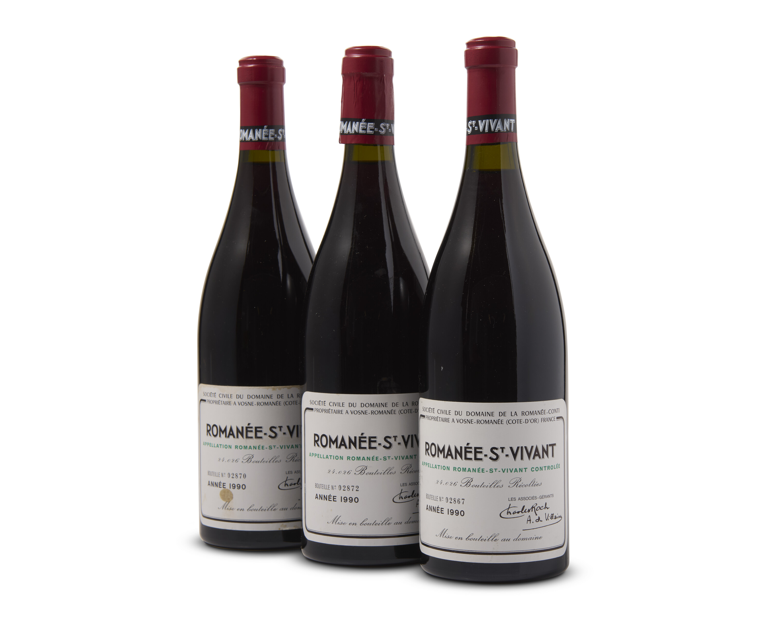 Domaine de la Romanée-Conti, Romaine-Saint-Vivant 1990, Grand Cru, Cote ...
