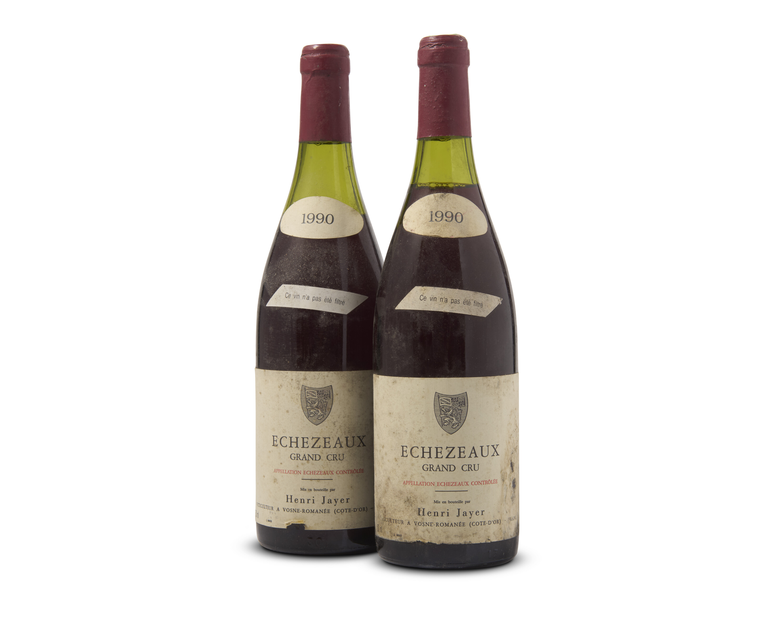 Henri Jayer, Echezeaux 1990, offered in Fine and Rare Wines and Spirits Online: London Edition until 22 October 2024 at Christie's Online