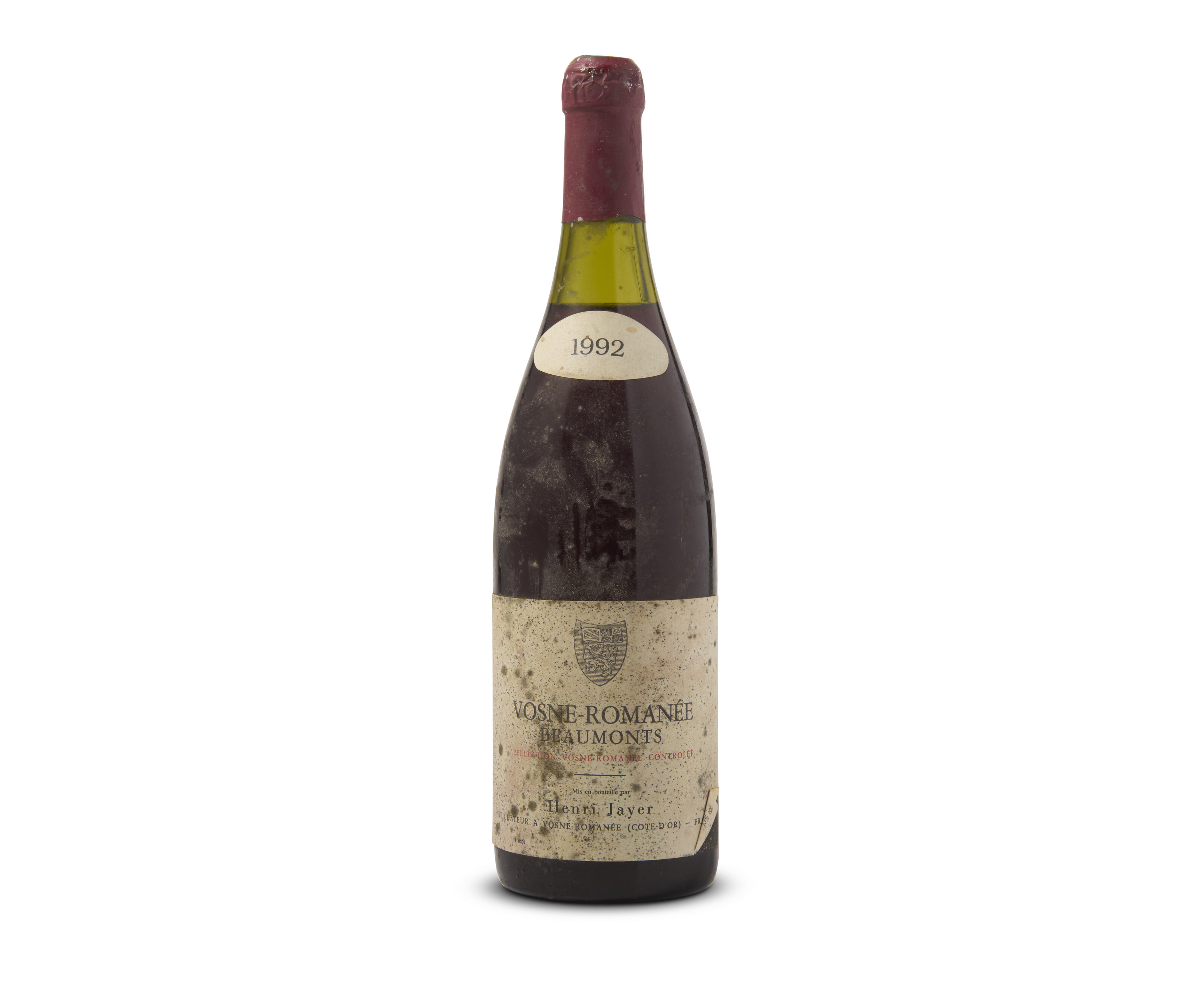 Henri Jayer, Richebourg 1987, Slightly raised cork. Badly bin
