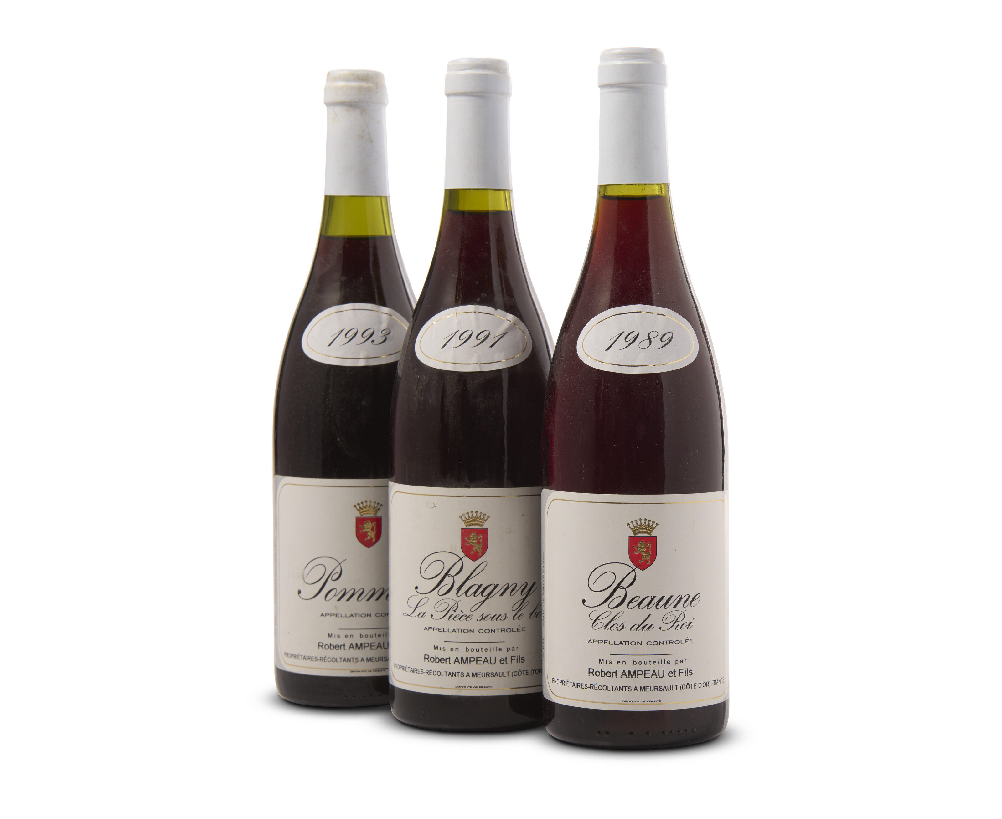 Mixed Red Burgundy 1976-2004, Amiot, Morey St Denis Les Millandes ...
