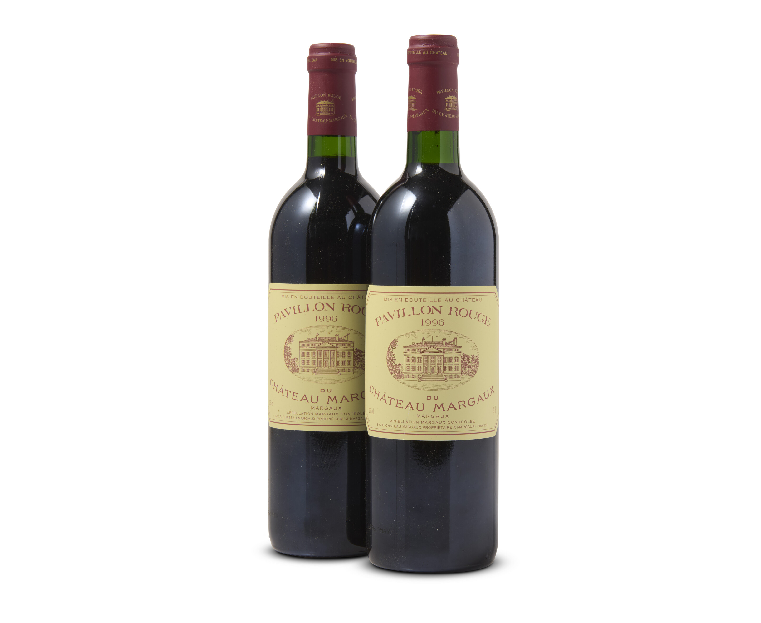 3★未開封保管品★PAVILLON ROUGE★1995★ワイン★2点 パヴィヨン・ルージュ・デュ・シャトー・マルゴー1995 M2686