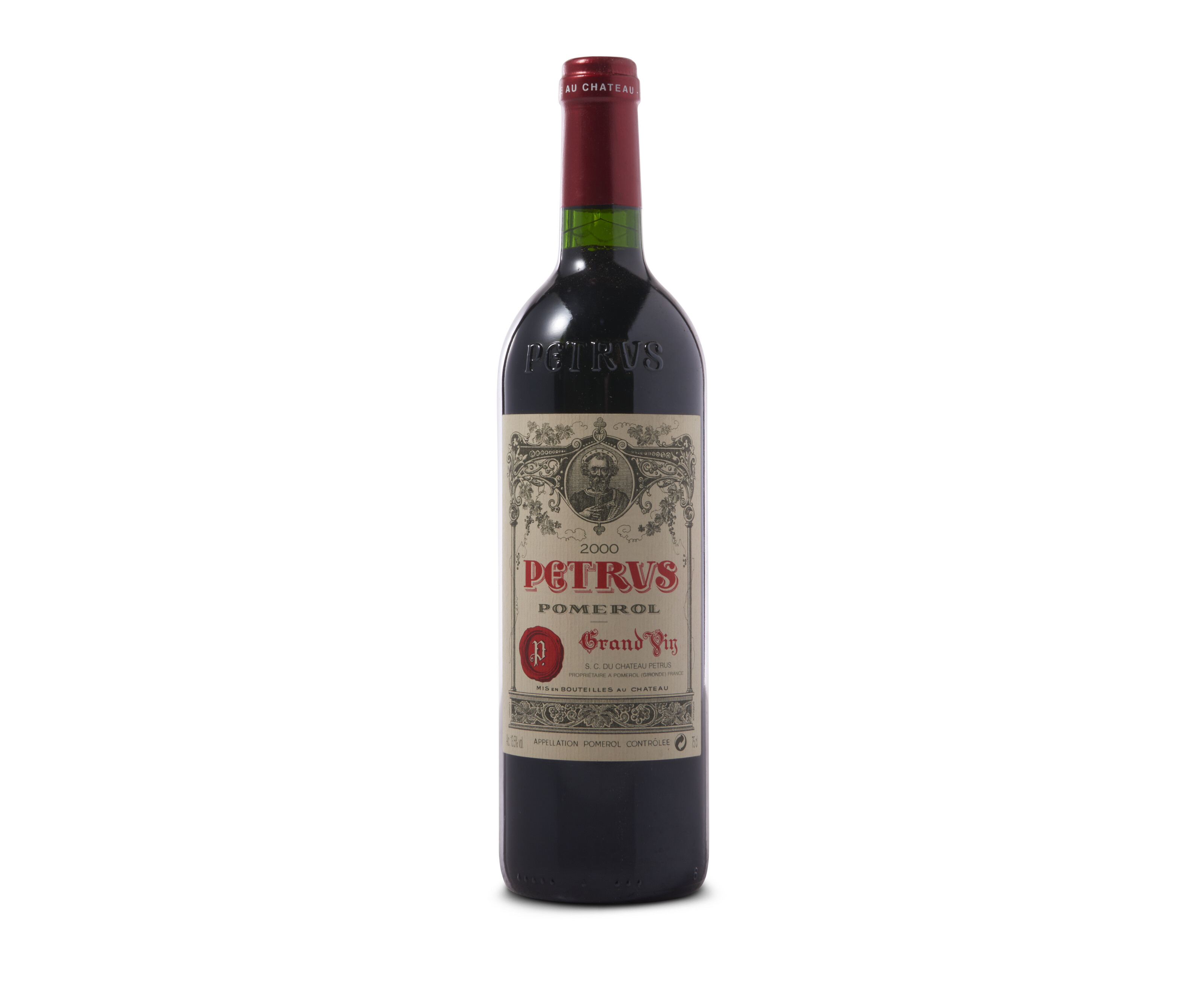 Petrus, Pomerol 2000, sold for £18,750 on 7 June 2024 at Christie's in London
