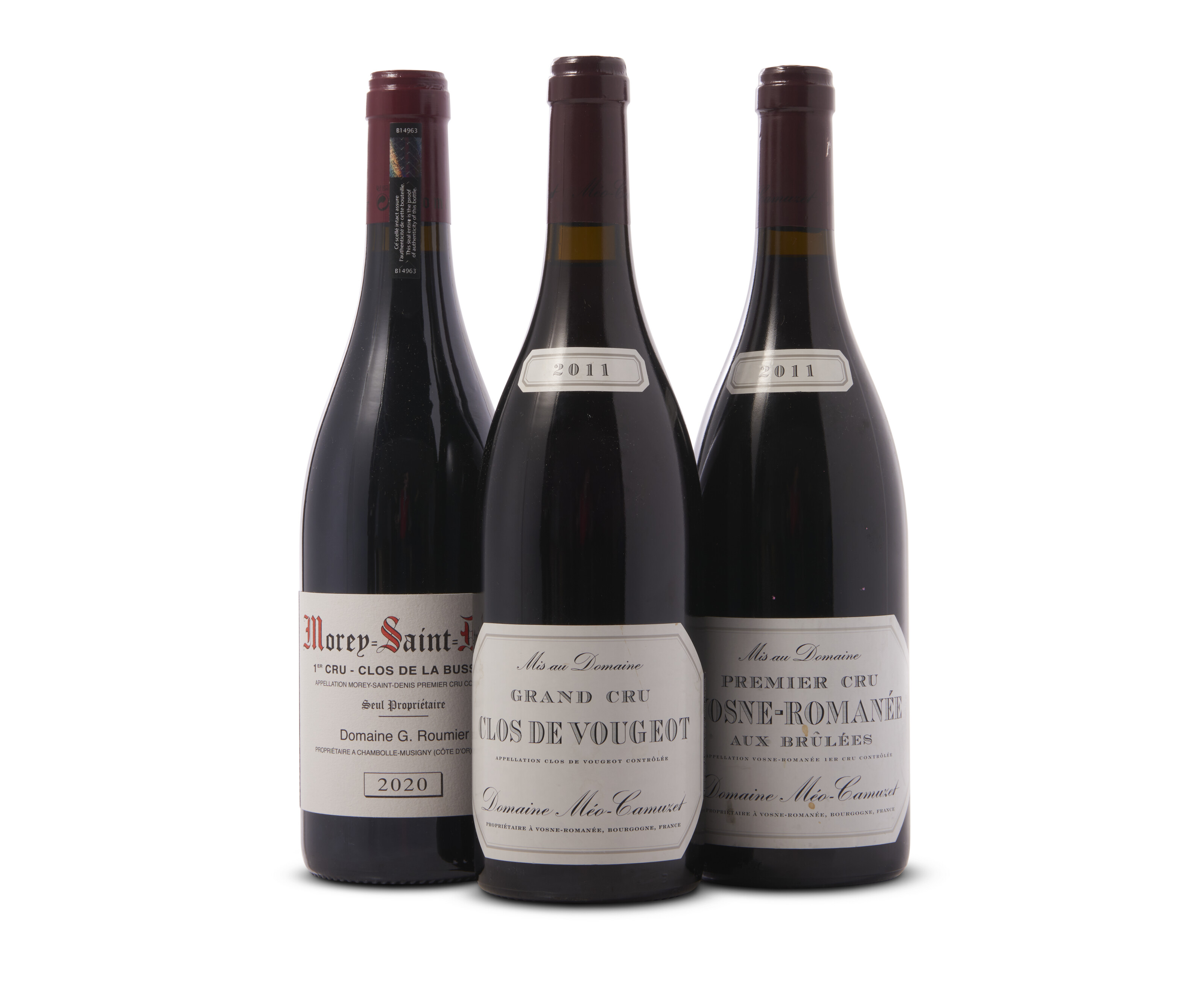 Mixed Méo Camuzet and Roumier 2011-2020, Domaine Méo Camuzet, Clos 