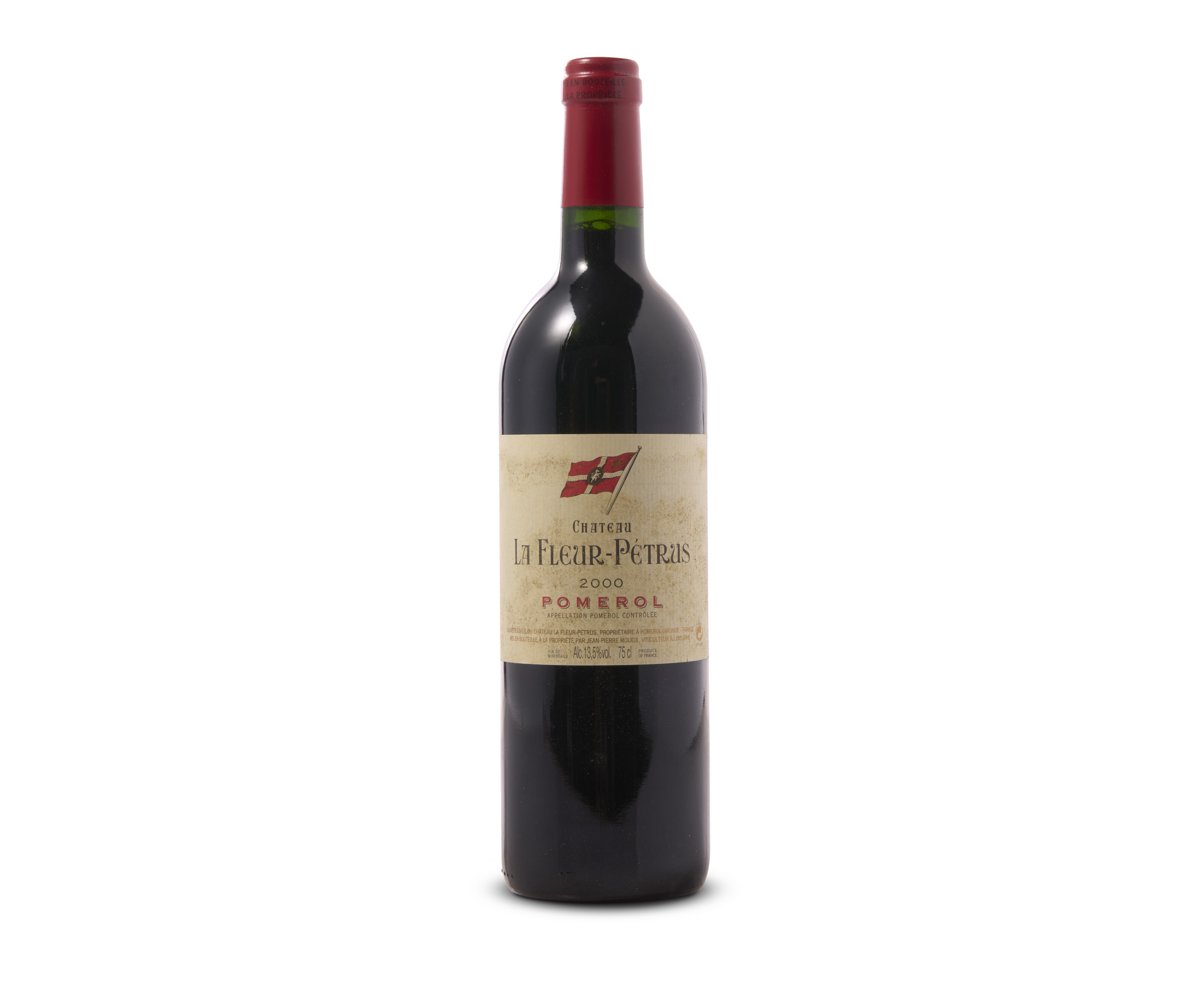 Château La Fleur-Petrus 2000, PomerolIn original wooden case. Bin-soiled  labels | Christie's