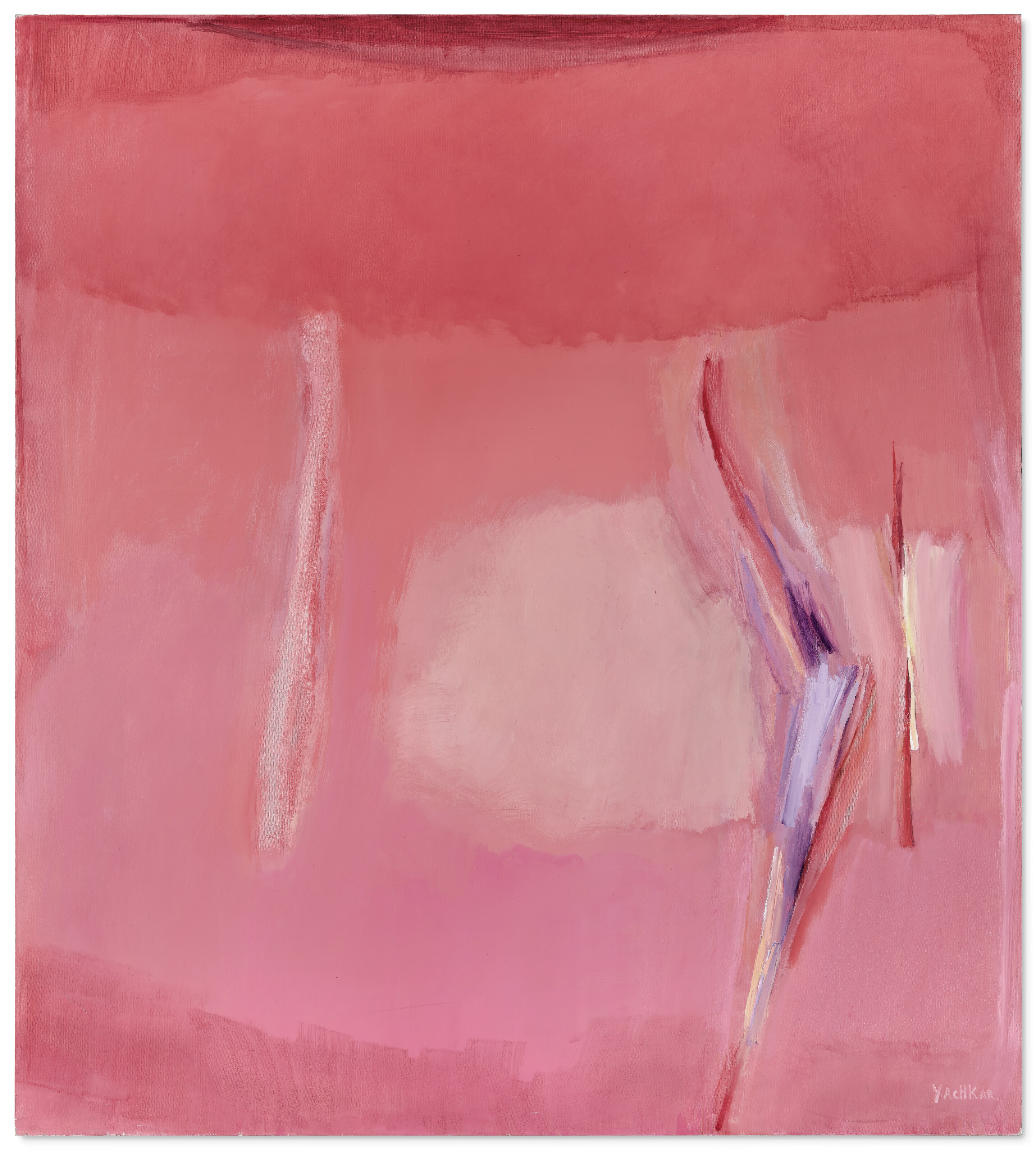 Yvette Achkar, Oasis, 2010, offered in Modern and Contemporary Middle Eastern Art Including Highlights from the Dalloul Collection on 31 October 2024 at Christie's in London