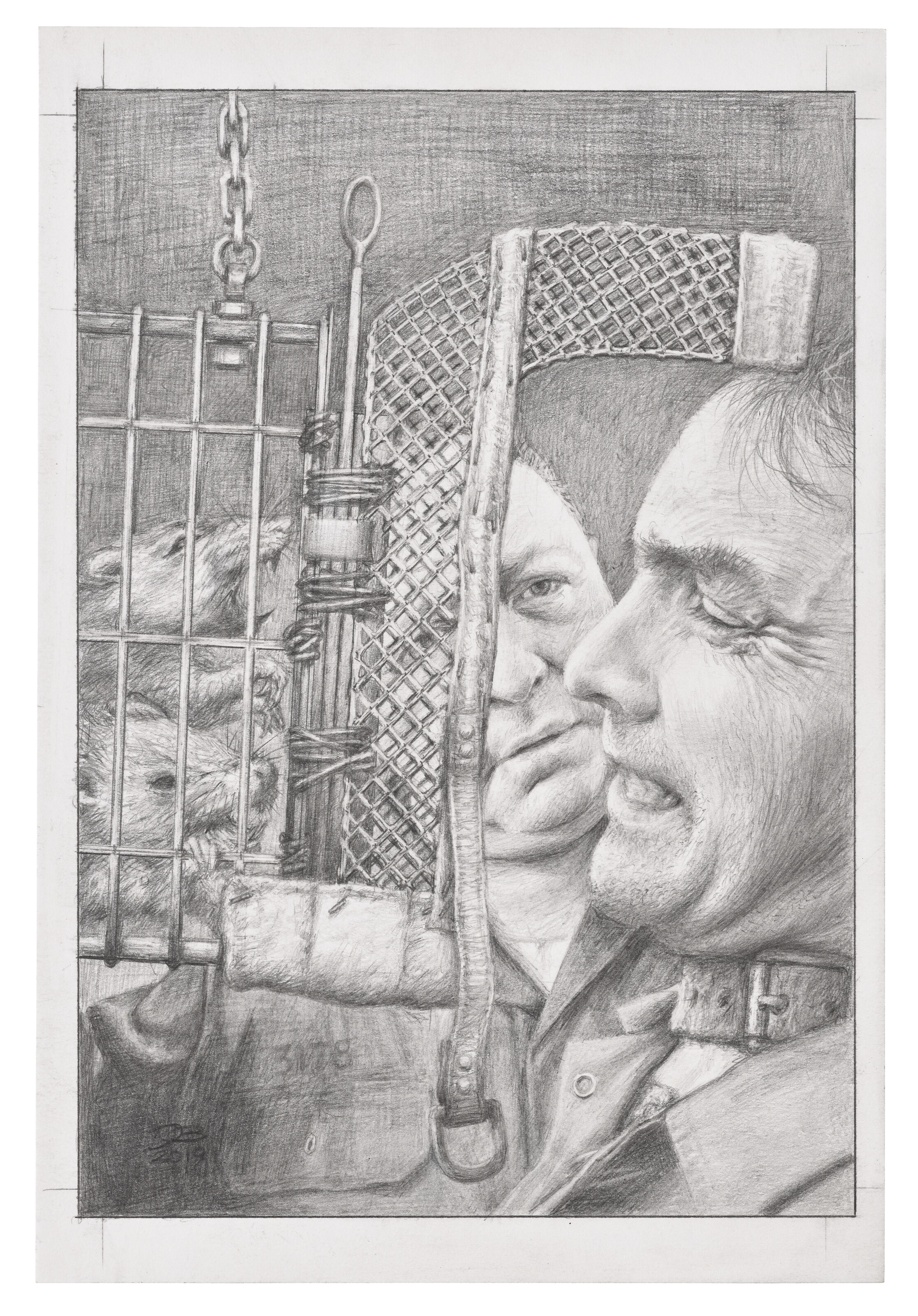 Orwell's 1984: 17 original drawings, Jim Burns | Christie's