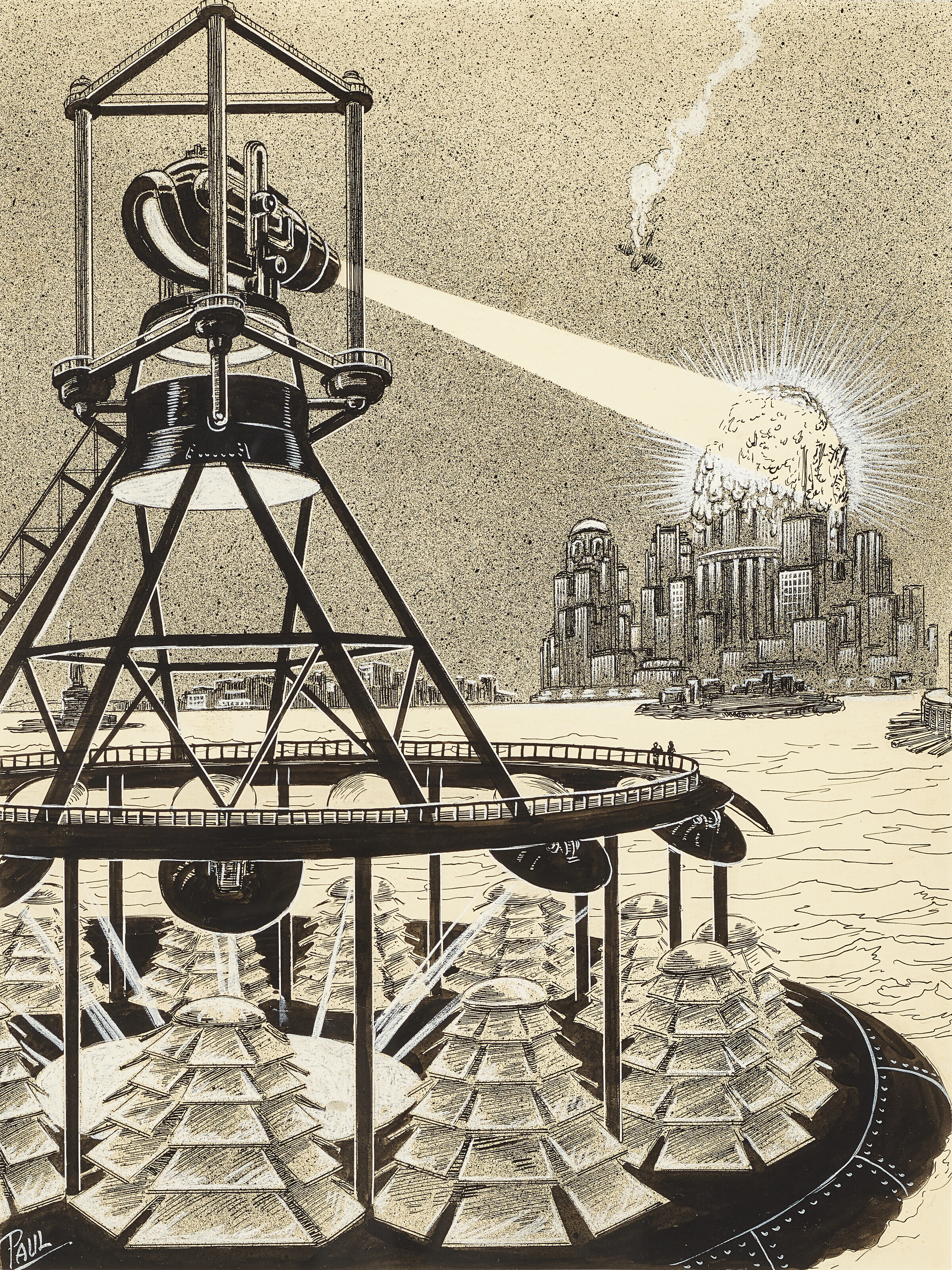 Sinclair ZX81 Software Manual: original cover artwork, John Harris