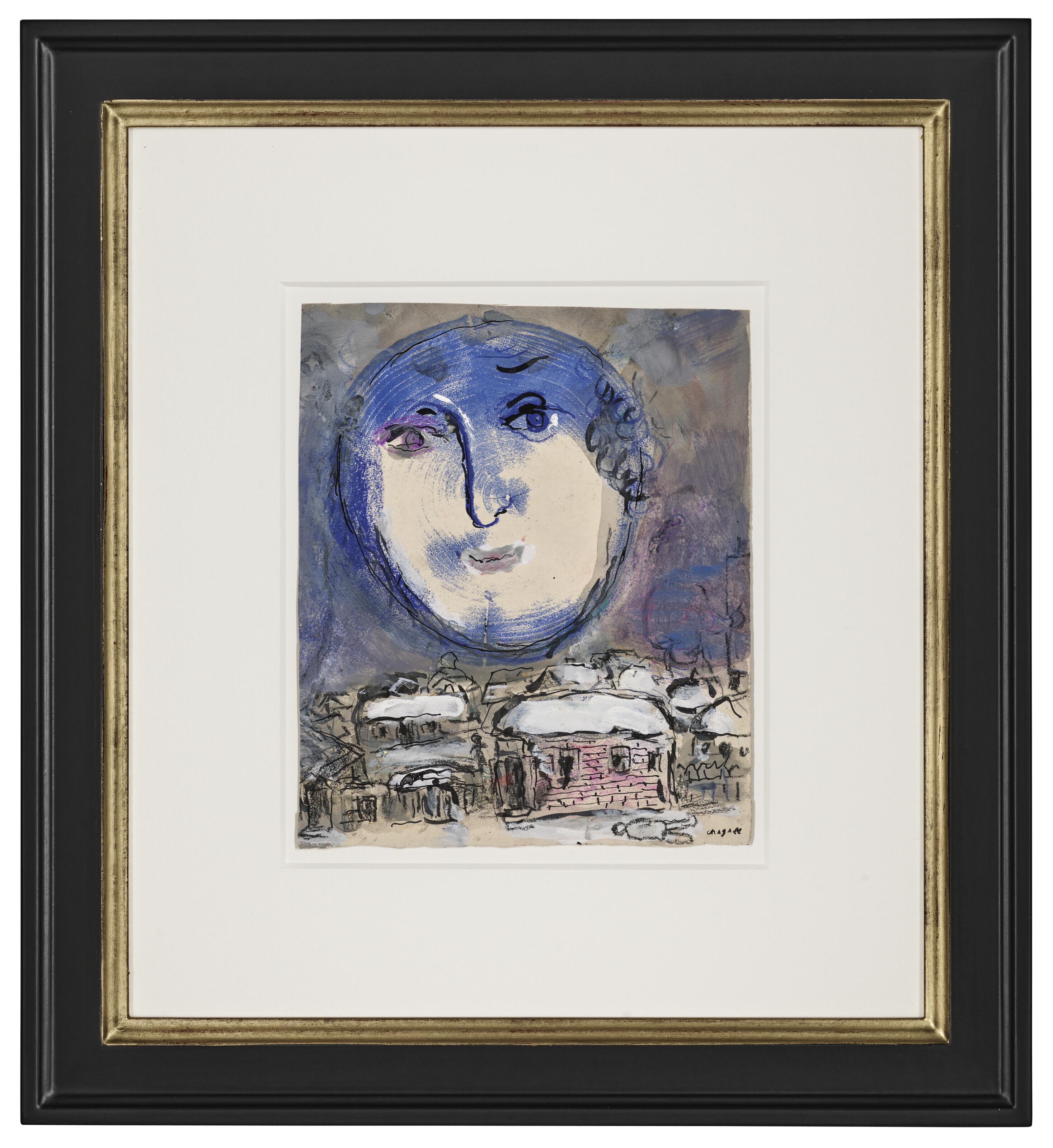 MARC CHAGALL (1887-1985), Lune-visage | Christie's