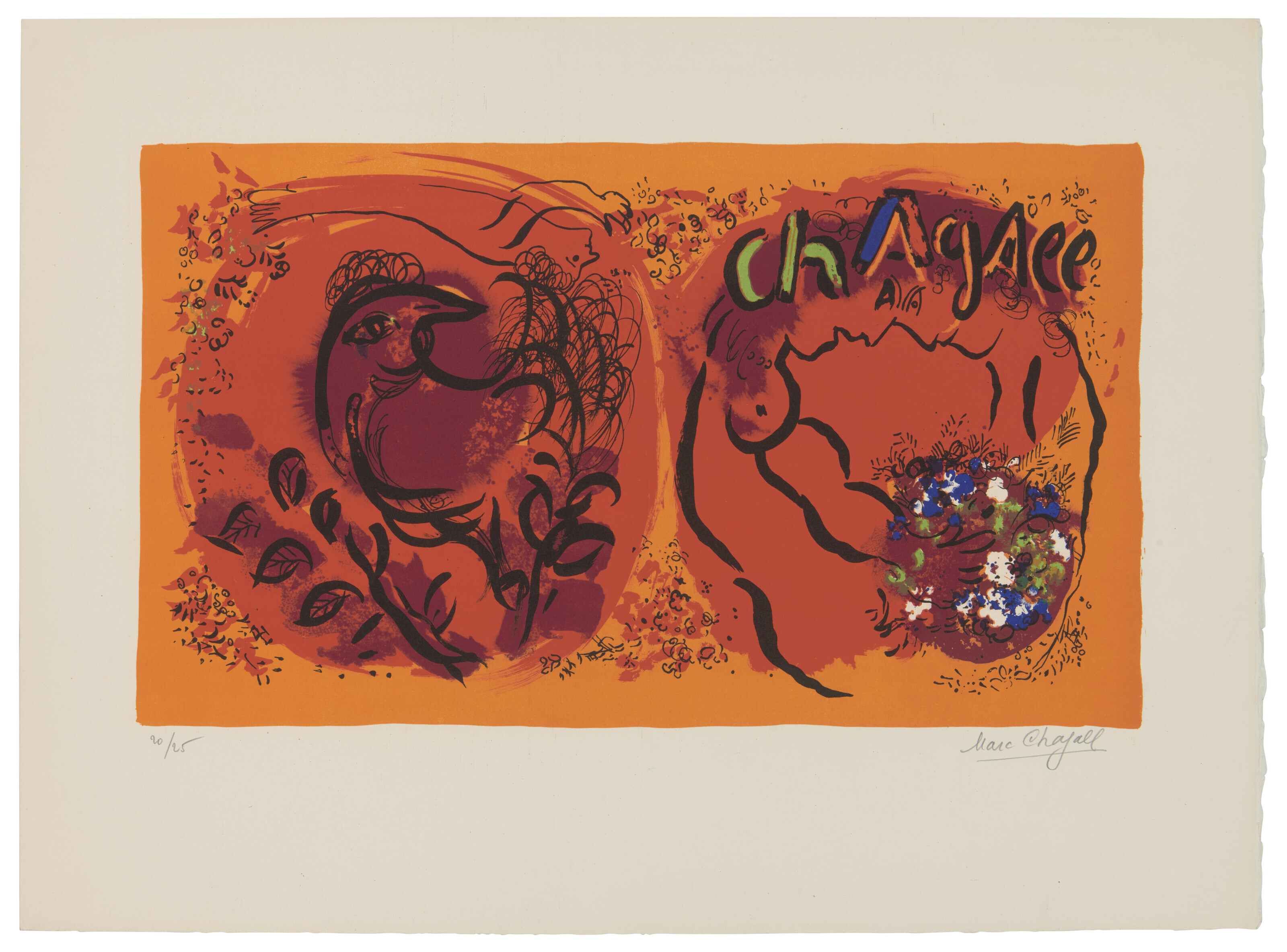 MARC CHAGALL (1887-1985), Lune-visage | Christie's