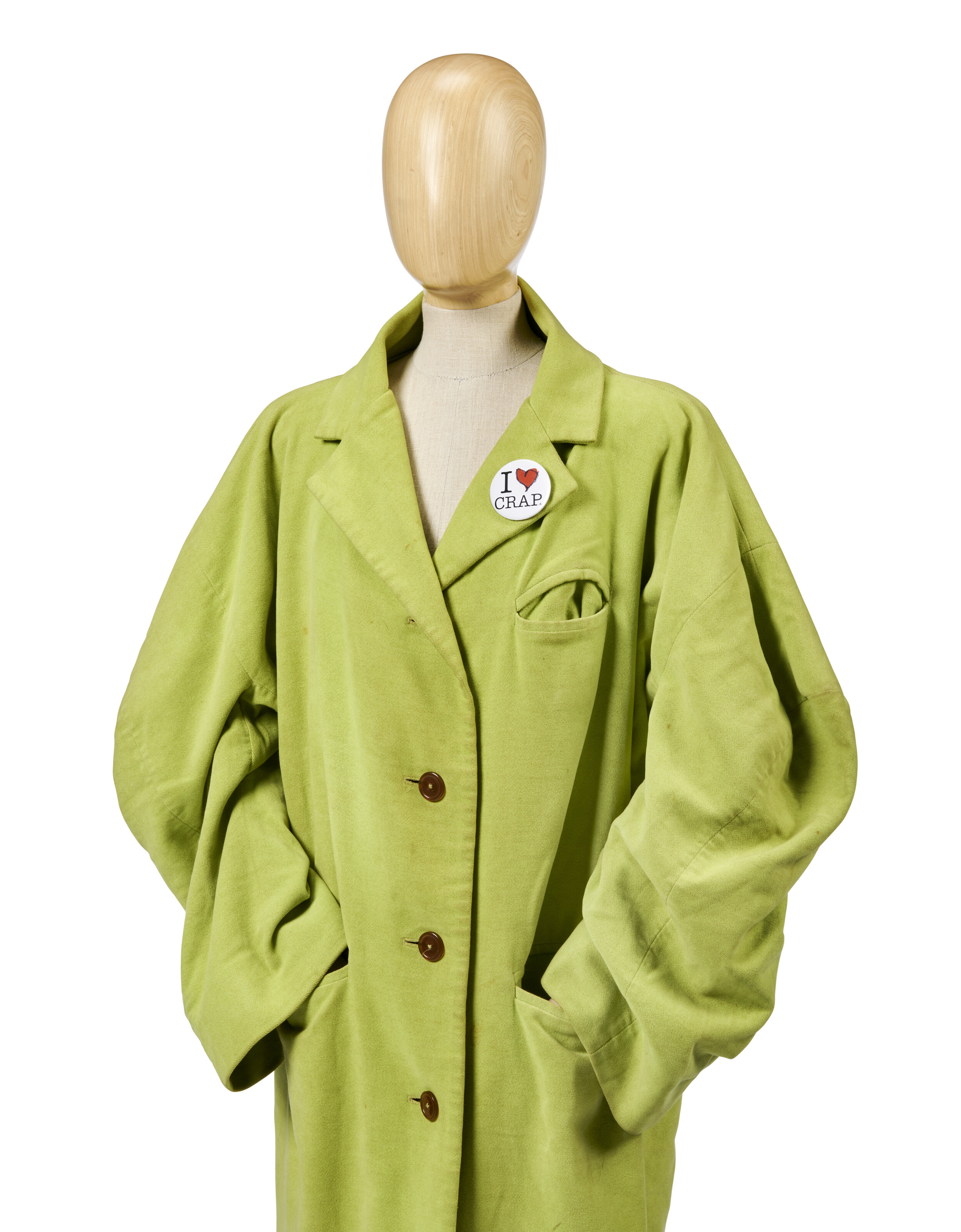 EL019　Vivienne Westwood　Pea coat VIVIENNE WESTWOOD LONG PEACOAT IN BLACK – Emporium Kalu