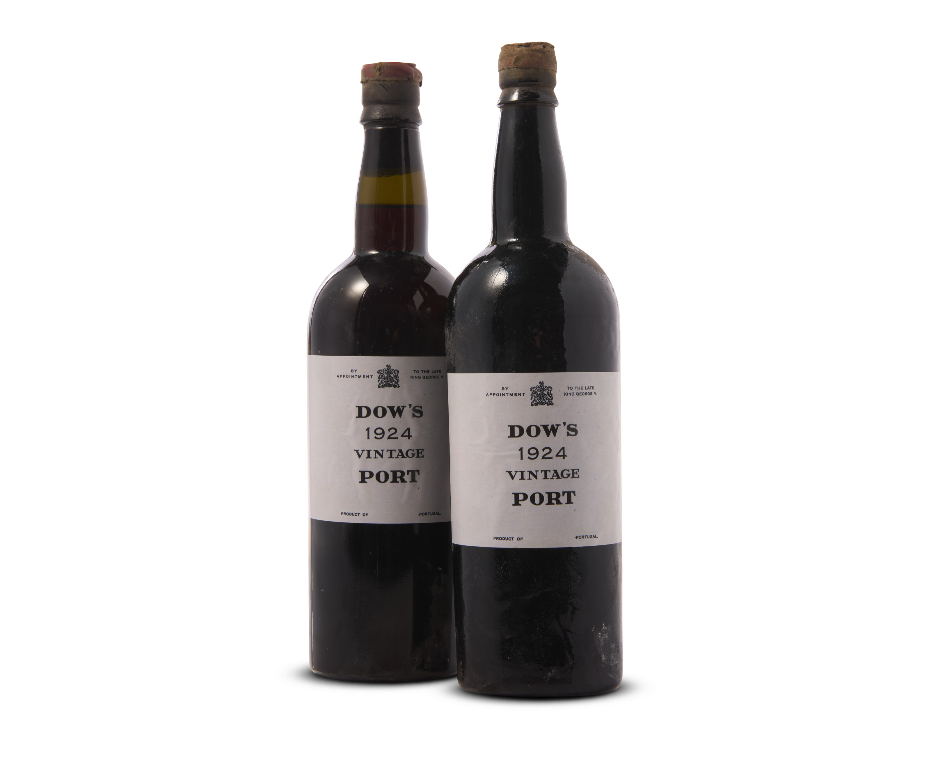 Dow's, Vintage Port 1924, offered in Fine and Rare Wines and Spirits Online, Featuring Ancient Cognac and Part II of The Historical Vintage Port from the Cellars of Raby Castle, until 6 December 2024 at Christie's Online