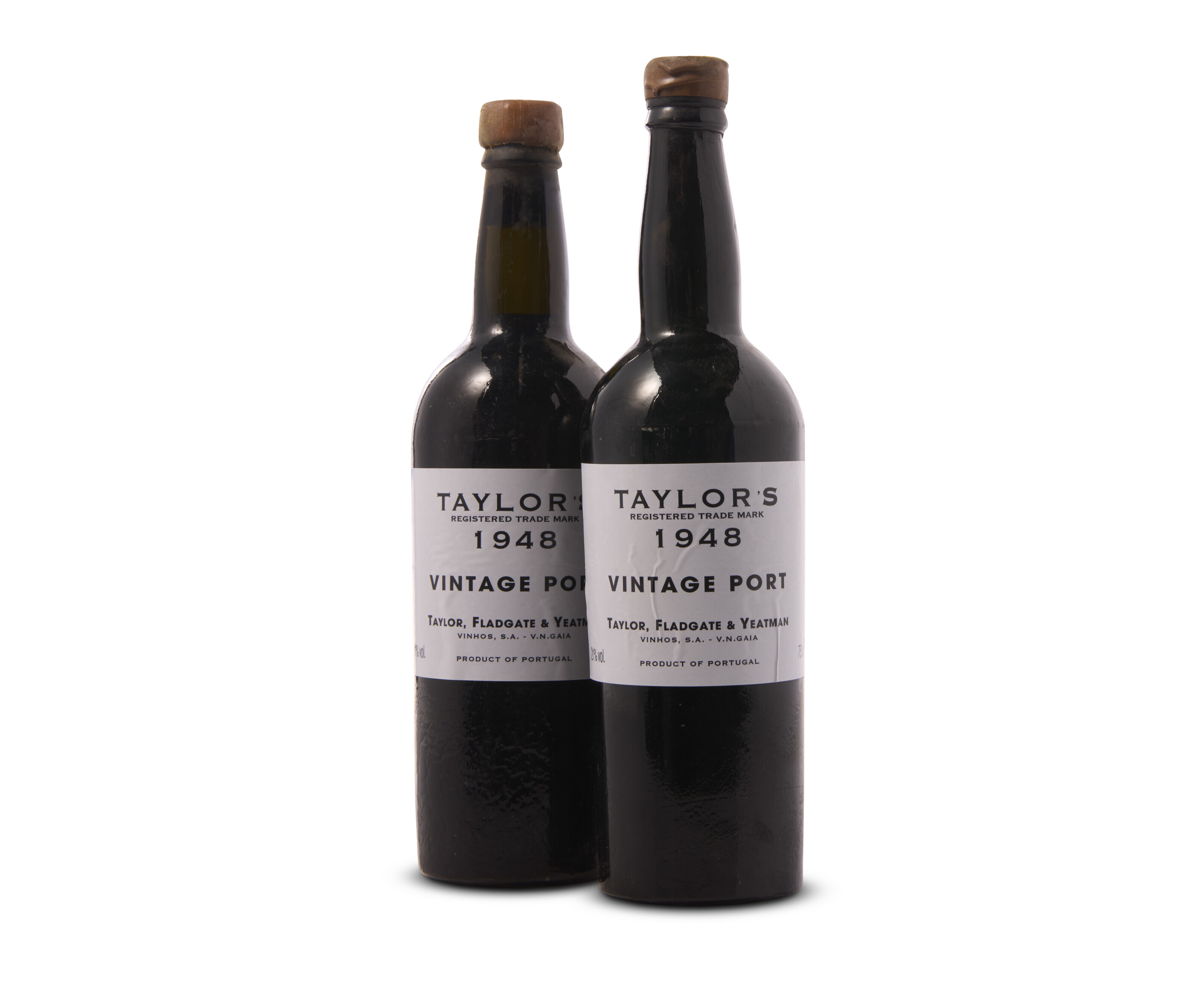 Taylor's, Vintage Port 1948, offered in Fine and Rare Wines and Spirits Online, Featuring Ancient Cognac and Part II of The Historical Vintage Port from the Cellars of Raby Castle, until 6 December 2024 at Christie's Online