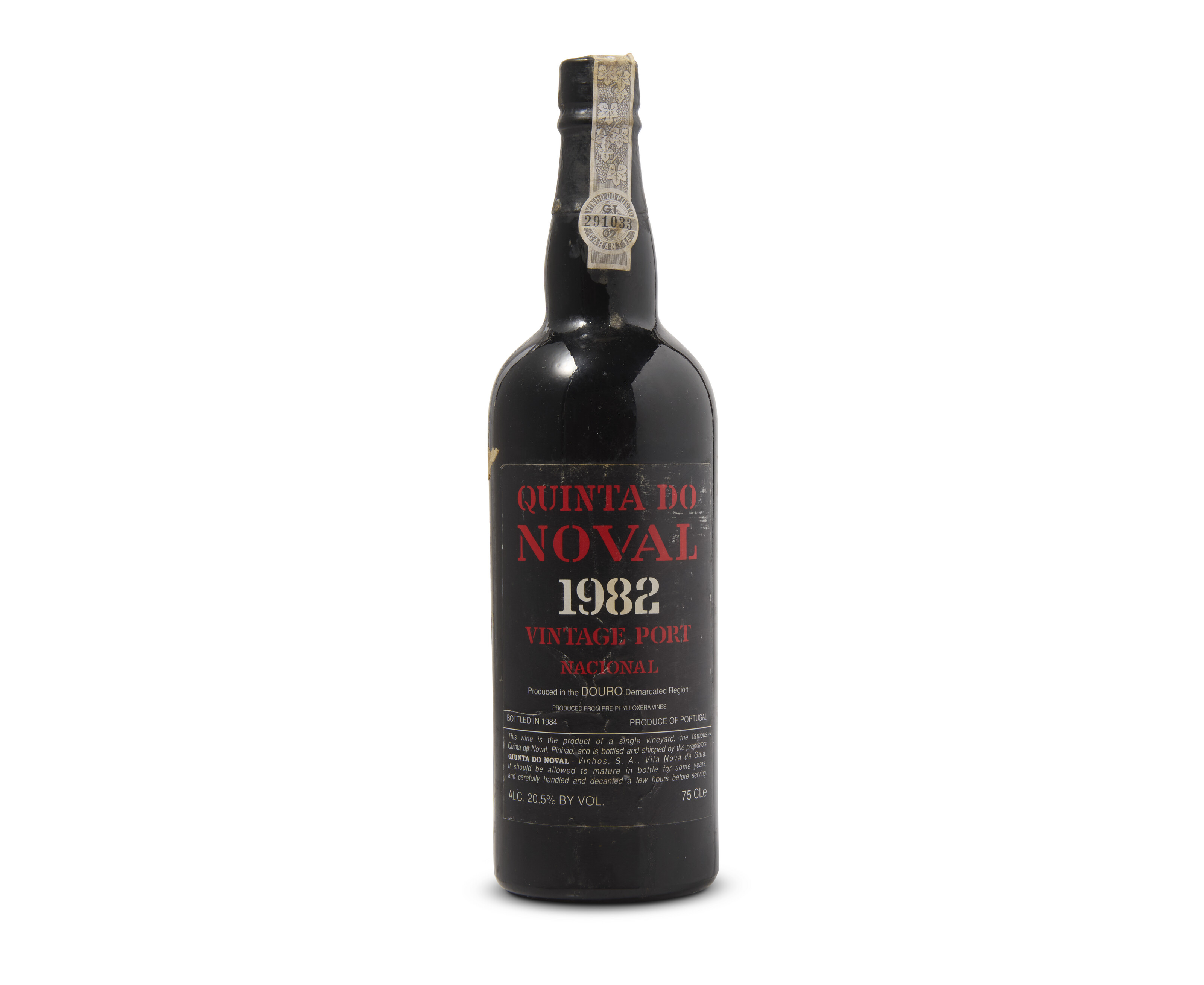Quinta do Noval, Nacional Vintage Port 1982, Signs of old seepage