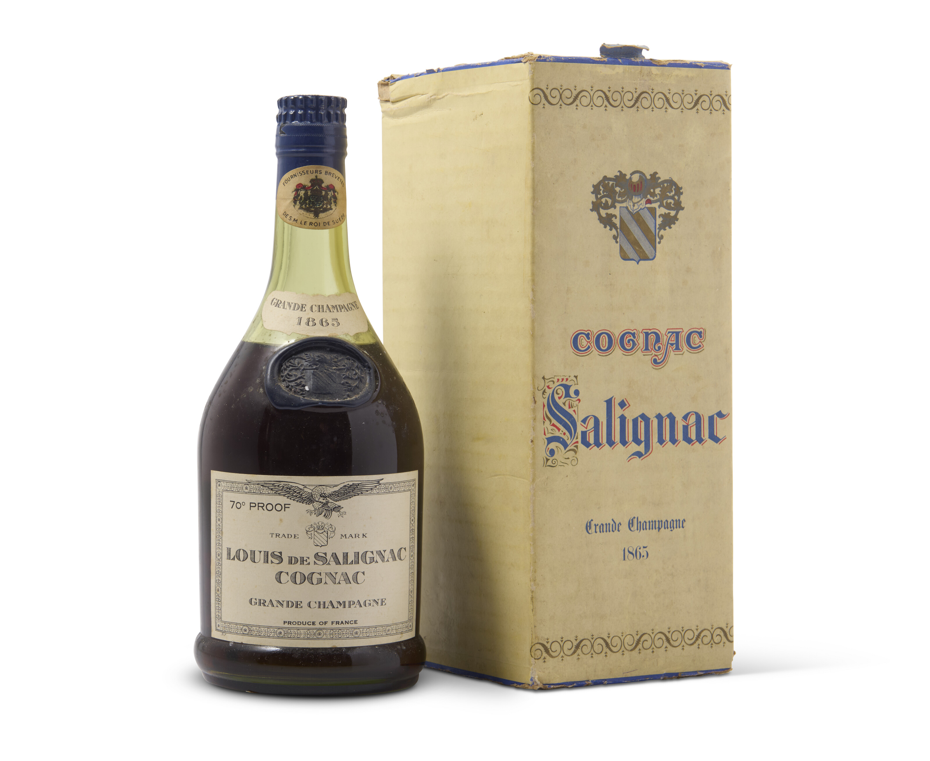 Rouyer Guillet & Co, Fine Champagne Cognac 1865, Ex Christie's