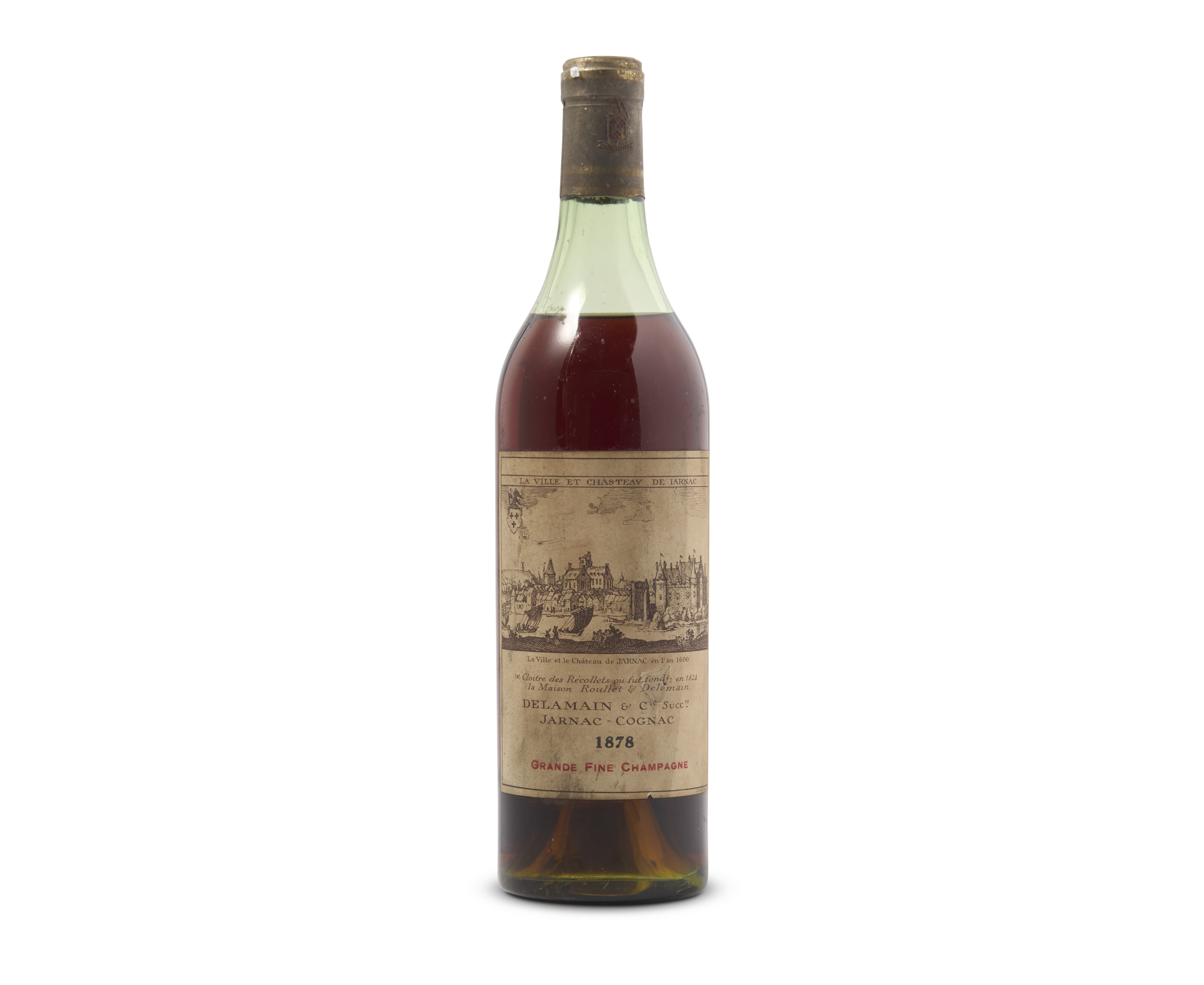 Rouyer Guillet & Co, Fine Champagne Cognac 1875, Ex Sotheby's