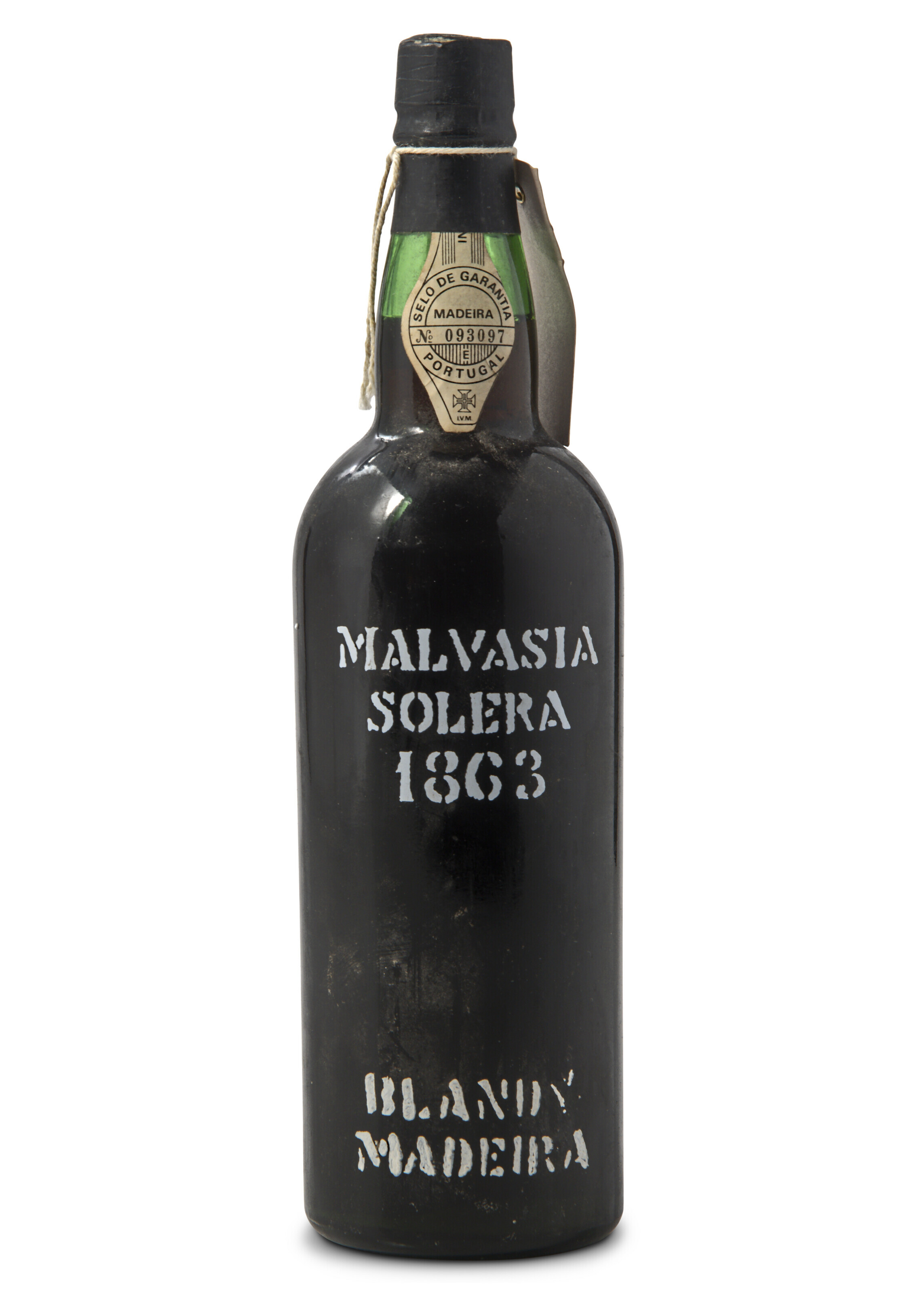 Blandy's, Malmsey Solera 1863, MadeiraScuffed and corroded capsule