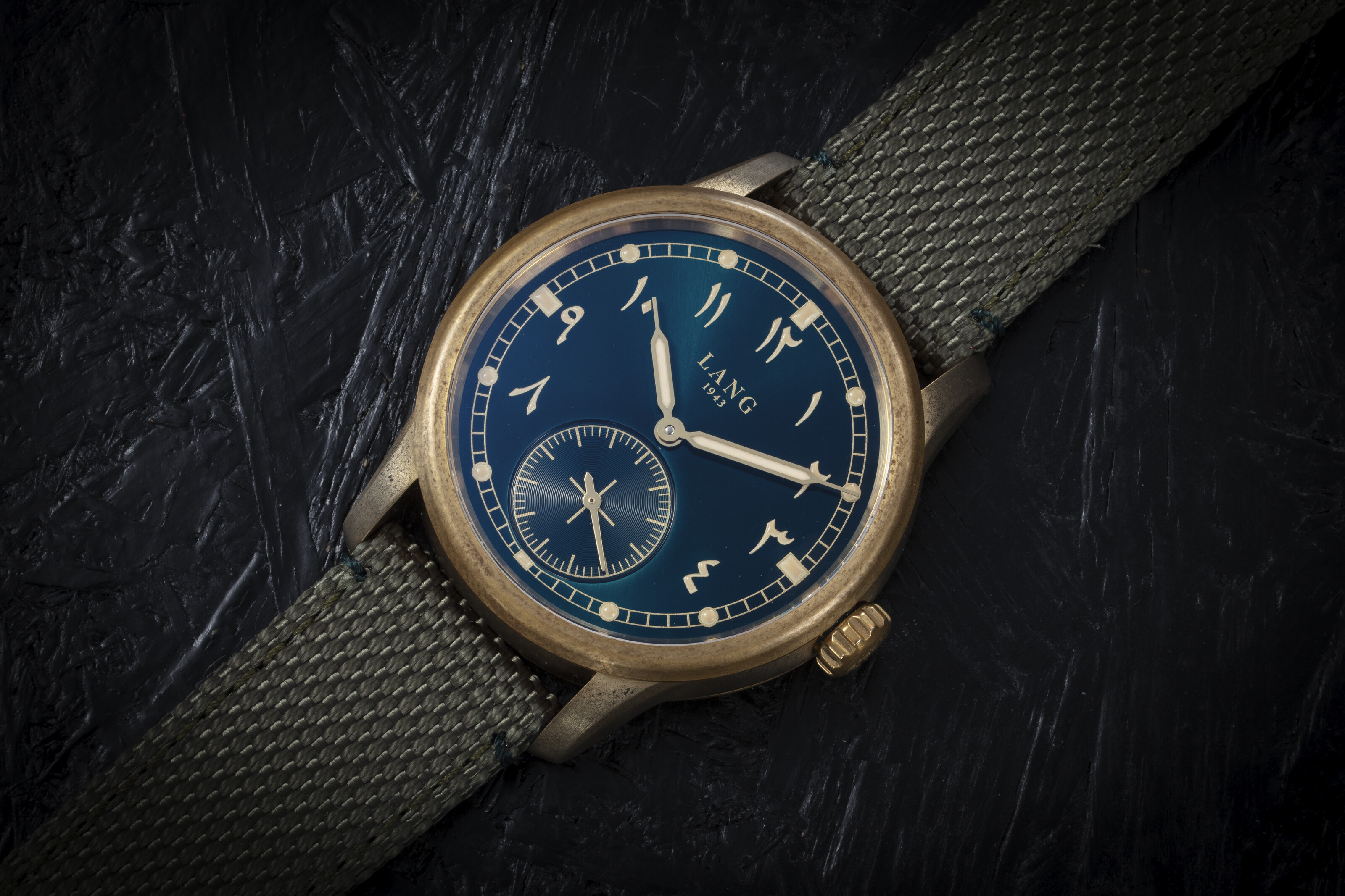 LANG 1943, EDITION ONE, A PROTOTYPE BRONZE VINTAGE-INSPIRED FIELD
