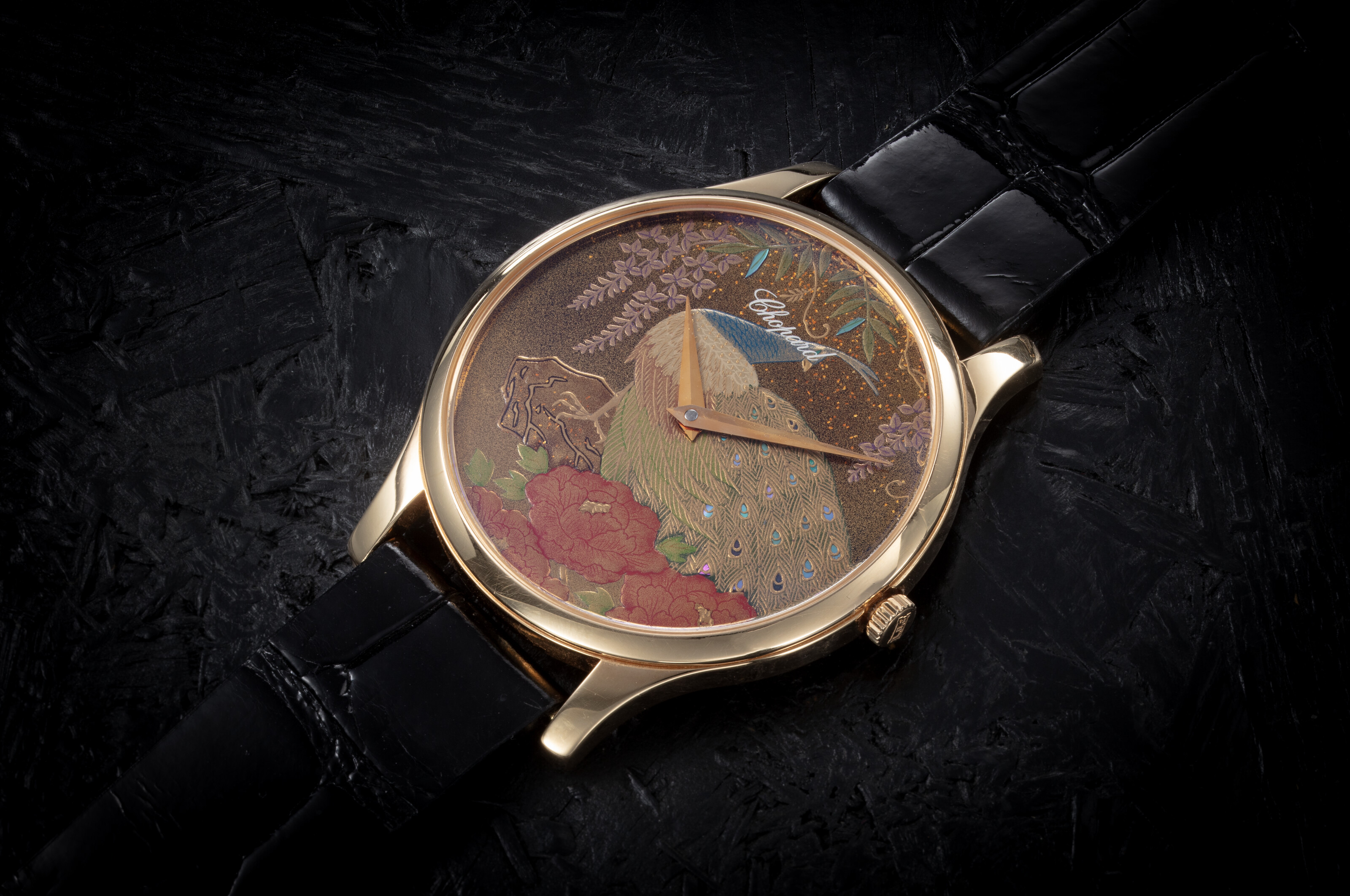 CHOPARD, L.U.C. XP URUSHI “SKY PEACOCK” REF. 161902-5049, A FINE