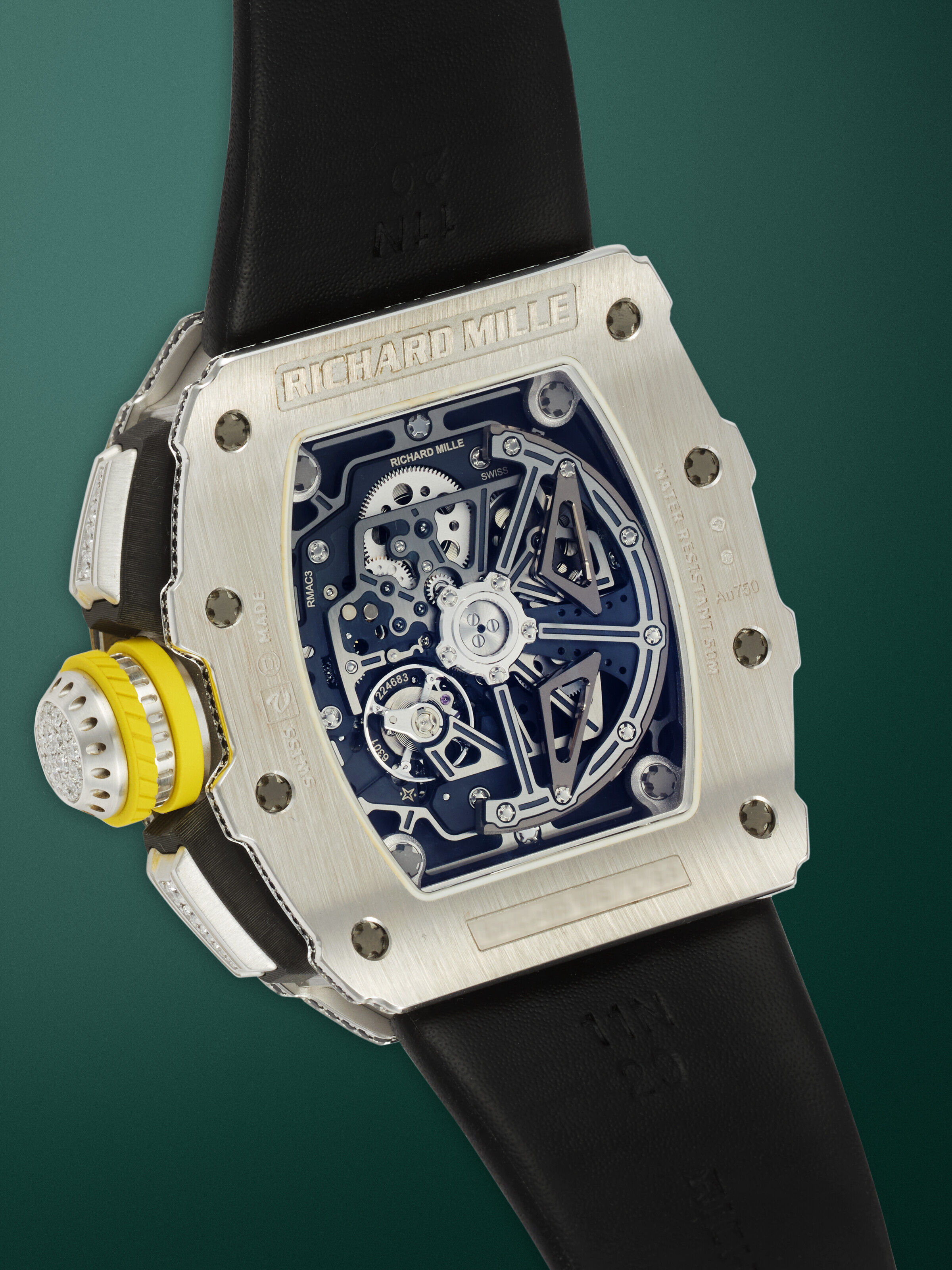 RICHARD MILLE, RM 11-03, A RARE AND ATTRACTIVE GOLD AND DIAMOND