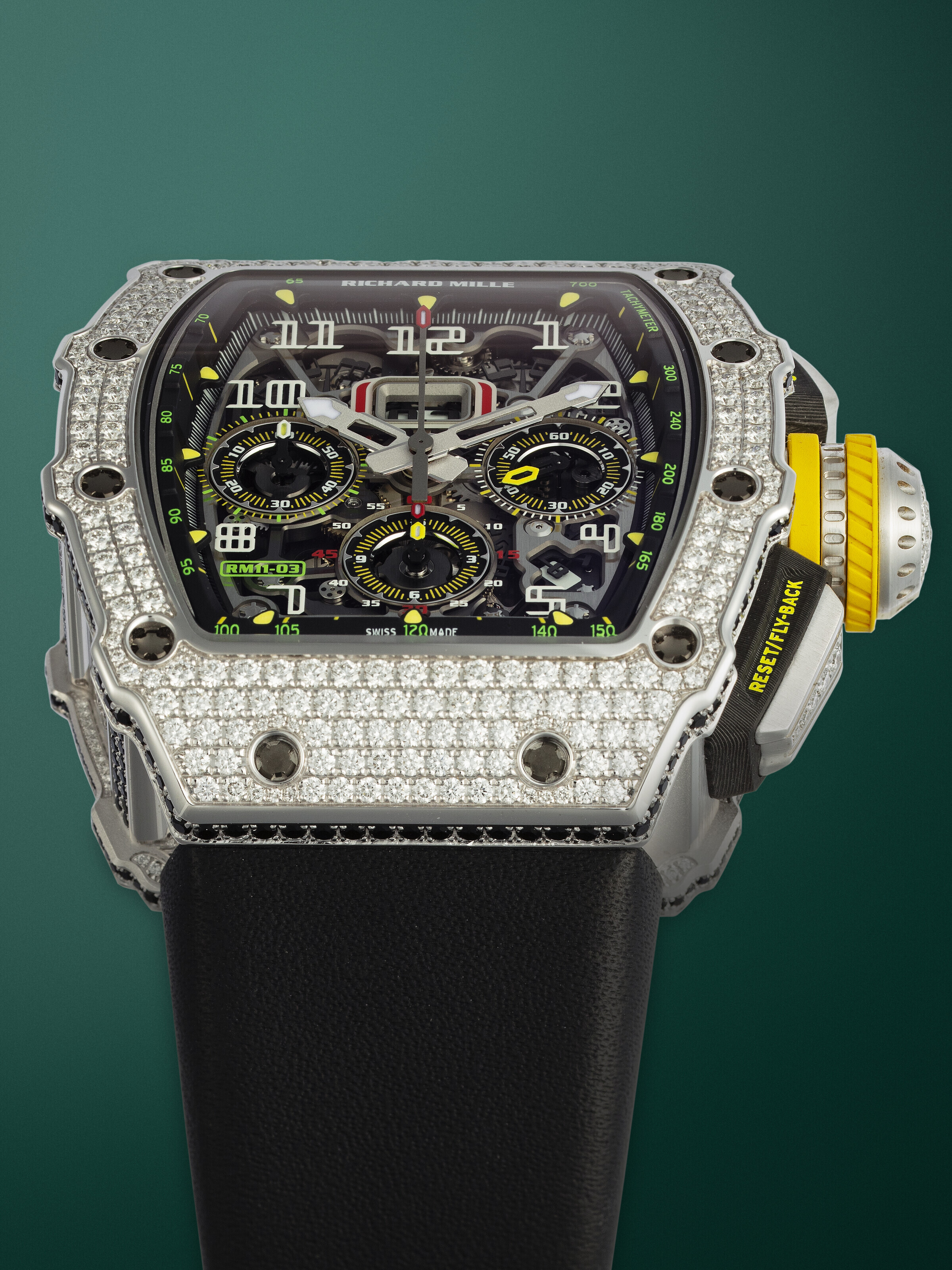 RICHARD MILLE, RM 11-03, A RARE AND ATTRACTIVE GOLD AND DIAMOND