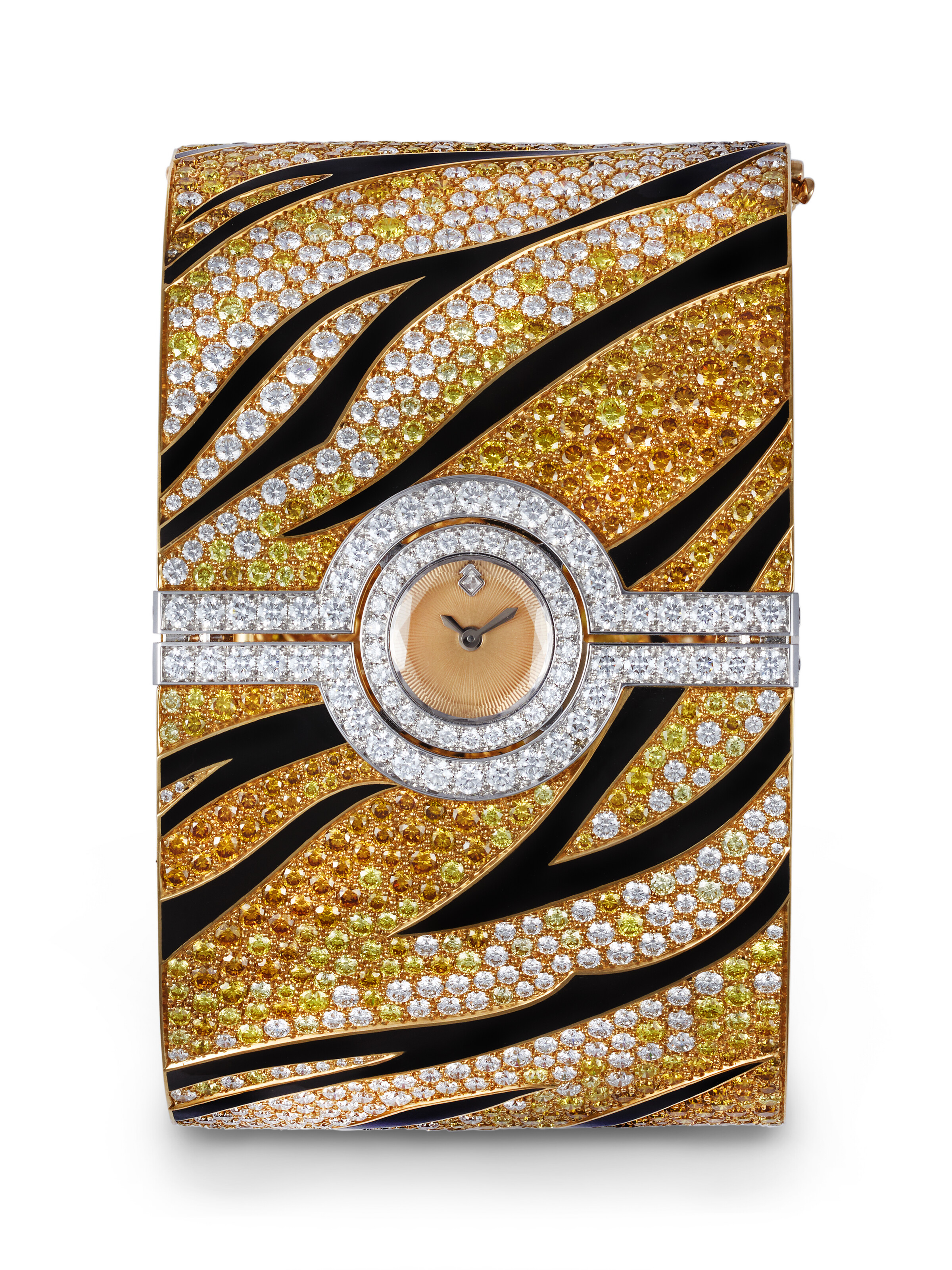 CARTIER, IMPERIAL TIGER CUFF, A POSSIBLY UNIQUE AND SPECTACULAR