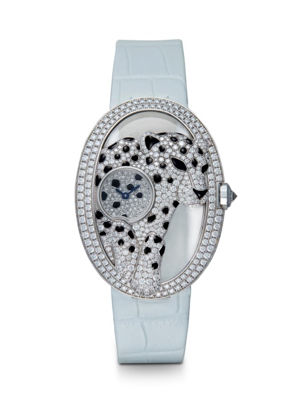 CARTIER, PANTHÈRE AJOURÉE DE CARTIER, A SPECTACULAR GOLD, ENAMEL - Main Image