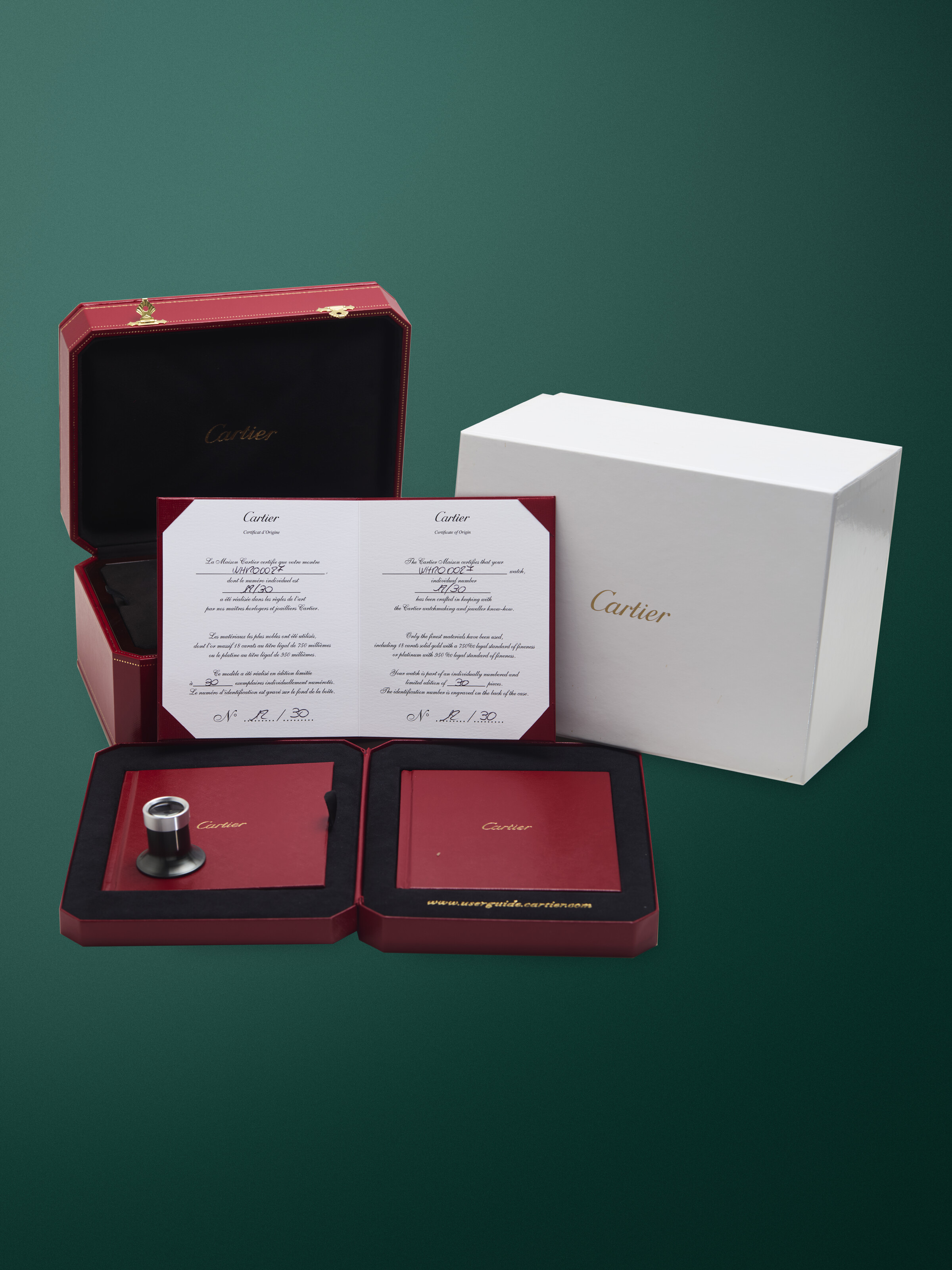 CARTIER, ROTONDE DE CARTIER ASTROCALENDAIRE, A RARE AND INVENTIVE