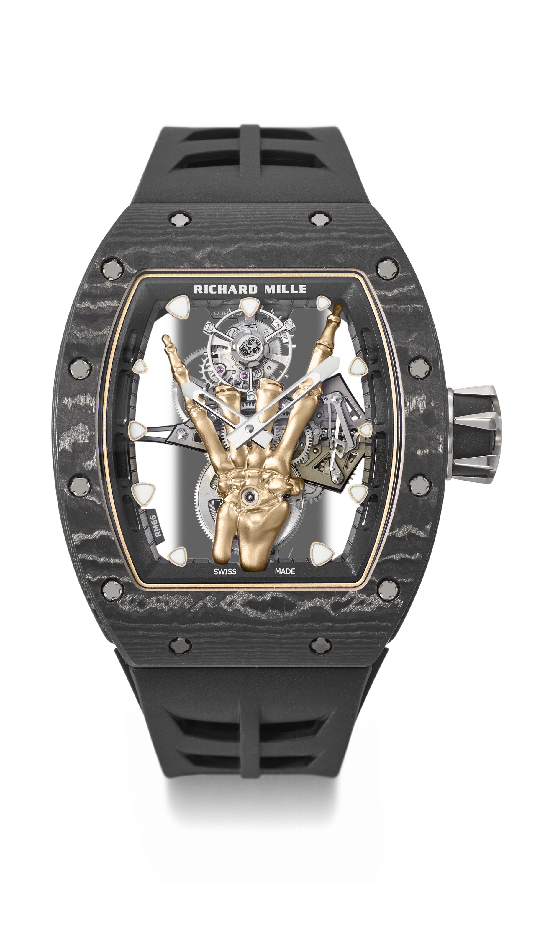 RICHARD MILLE. AN EXTRAORDINARY CARBON TPT®, TITANIUM AND 18K RED