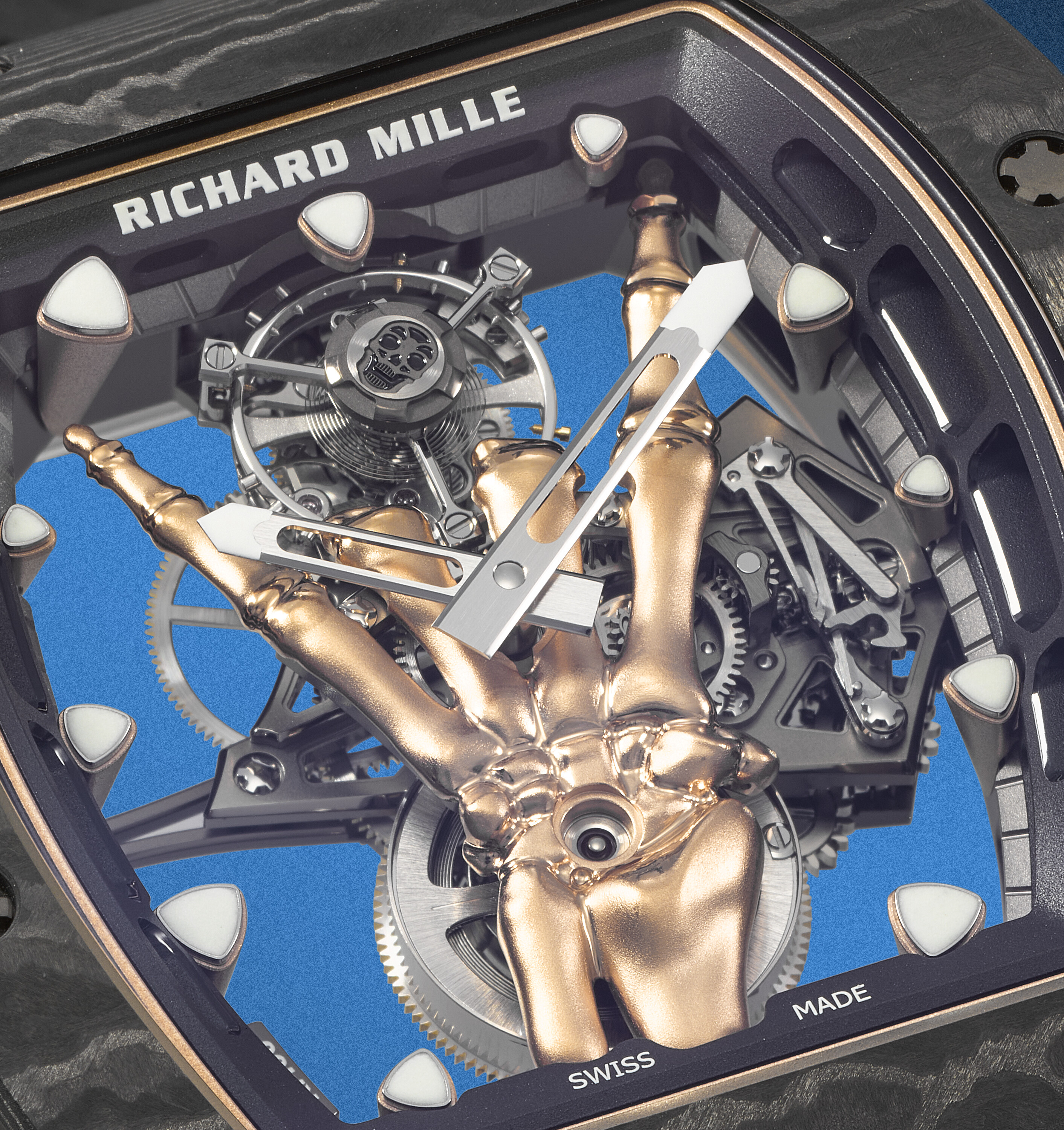 RICHARD MILLE. AN EXTRAORDINARY CARBON TPT®, TITANIUM AND 18K RED