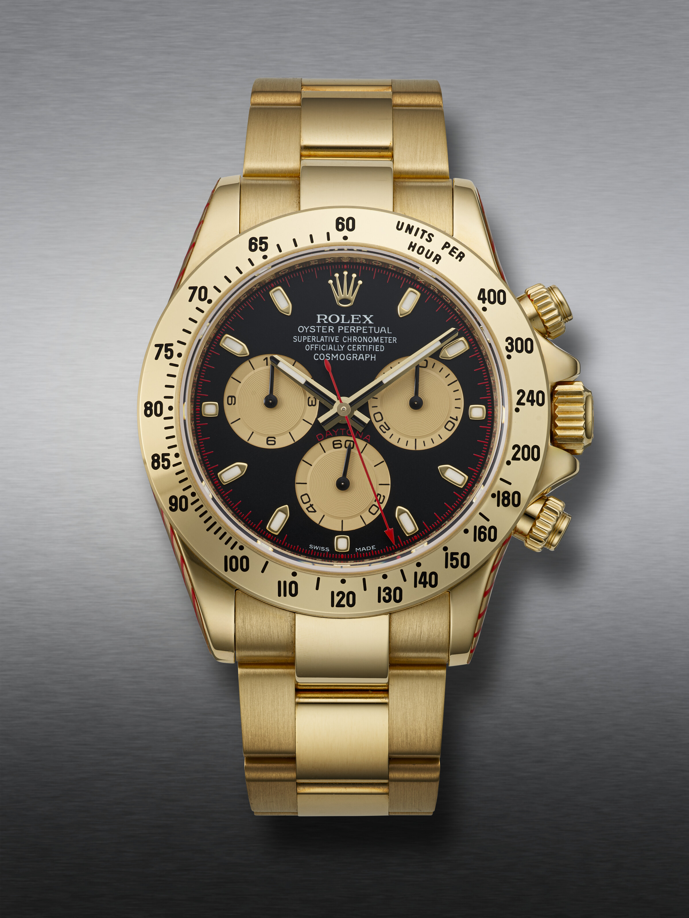ROLEX, YELLOW GOLD CHRONOGRAPH ‘DAYTONA’, REF. 116528, | Christie’s