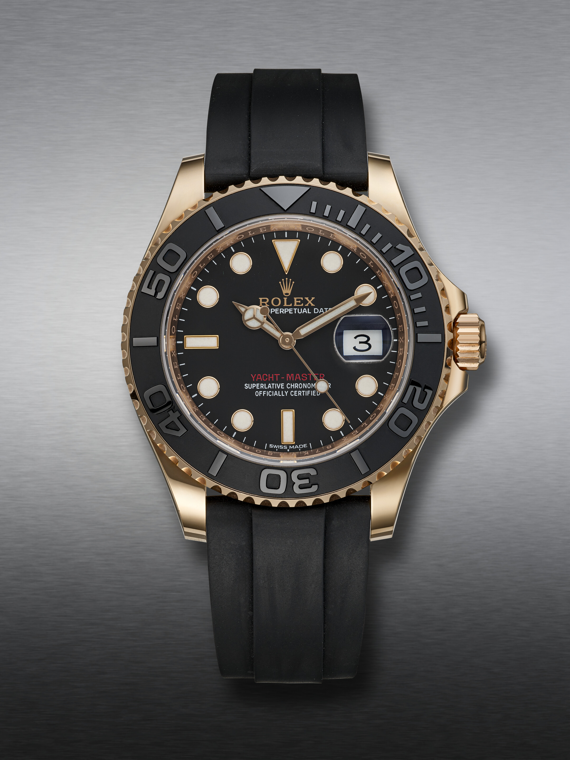 ROLEX, PINK GOLD 'YACHT MASTER', 116655, Christie's